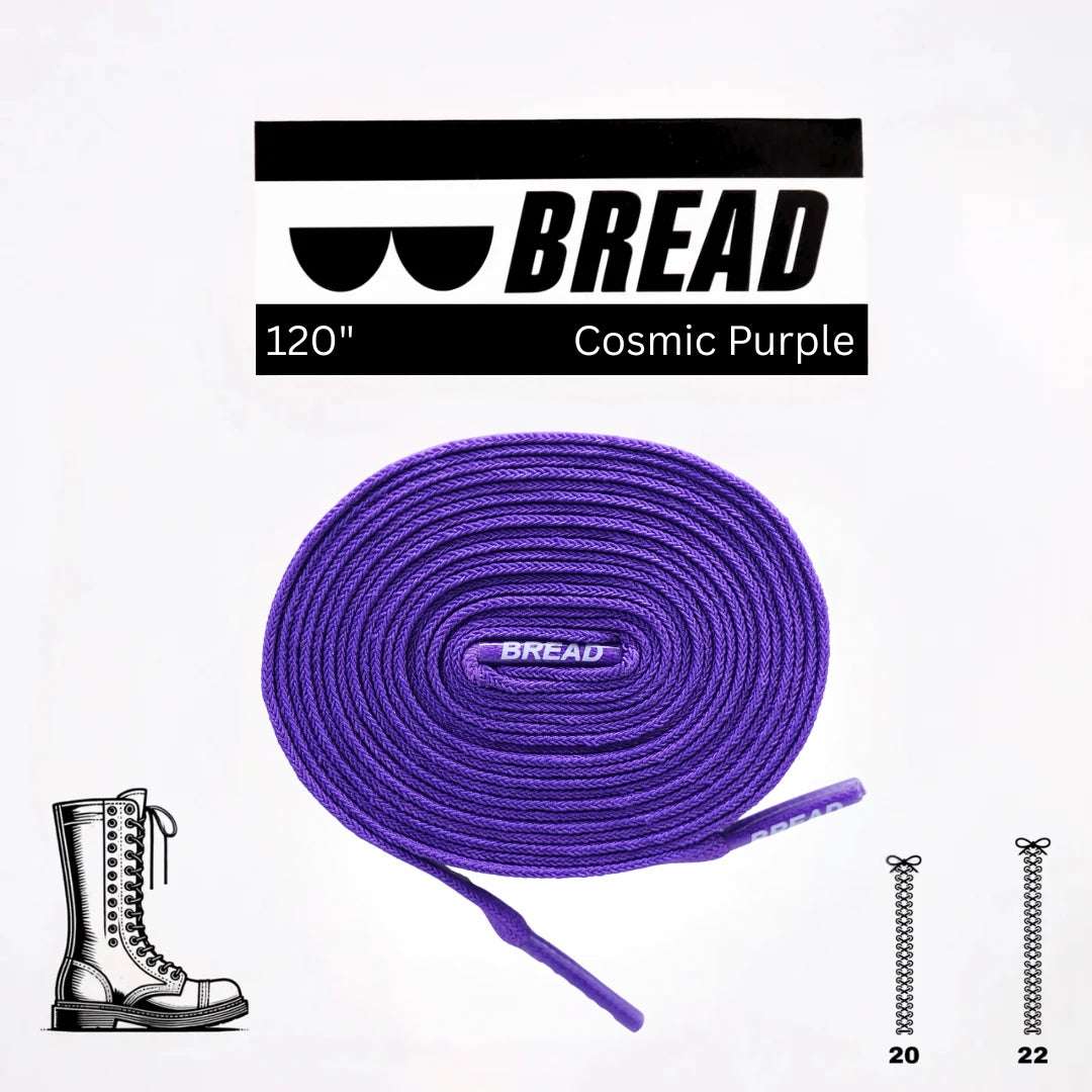 Palmarius Outdoors Cosmic Purple Elastic Shoelace