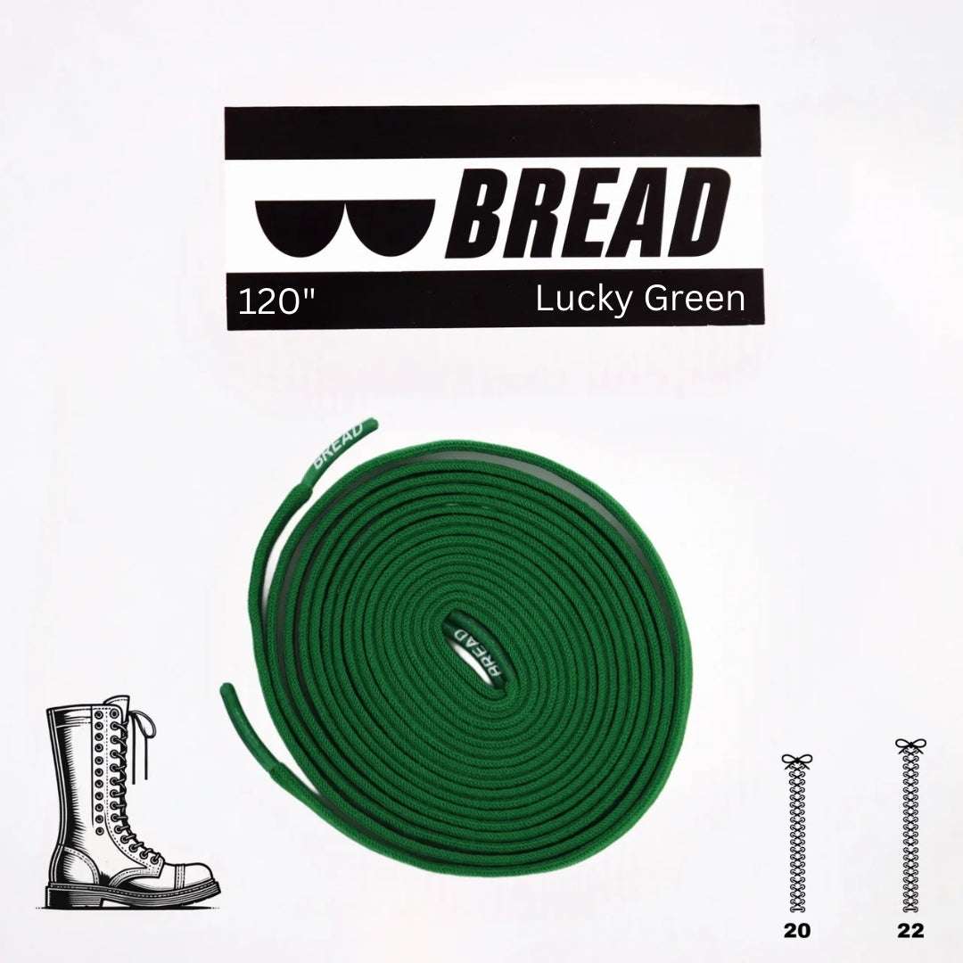 Palmarius Outdoors Lucky Green Elastic Shoelace