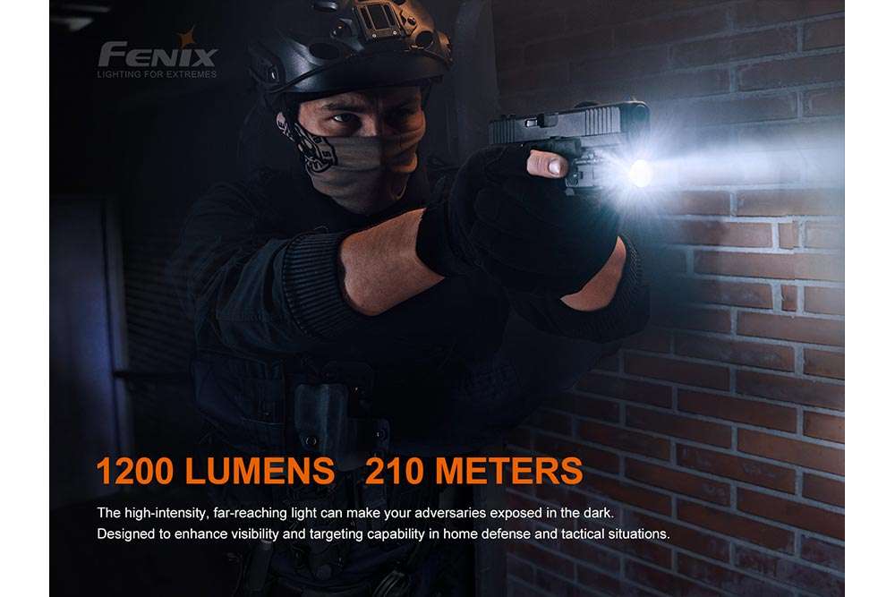 Palmarius Outdoors Fenix GL19R Rechargeable Tactical Light - Discontinued