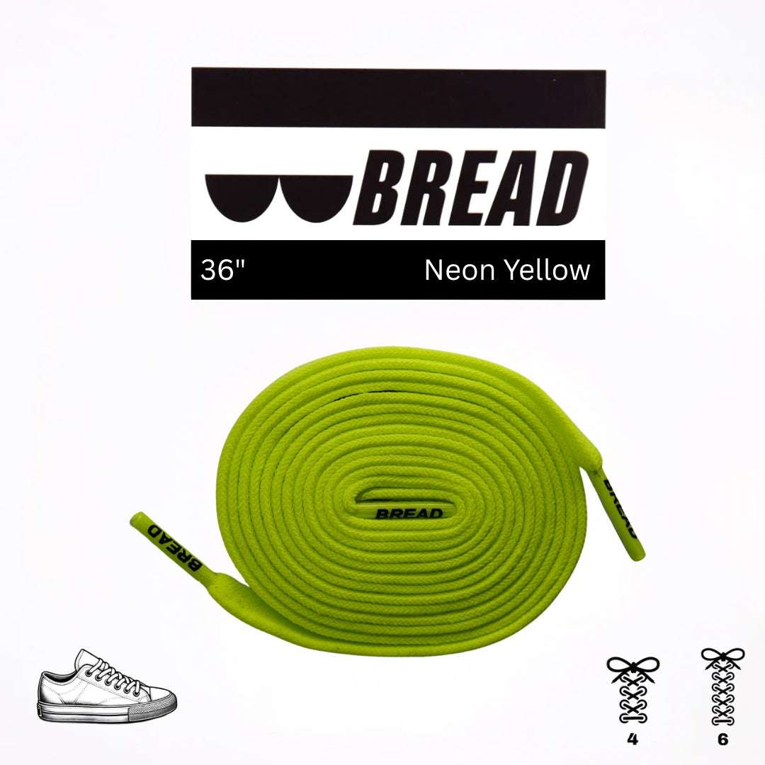 Palmarius Outdoors Neon Yellow Elastic Shoelace
