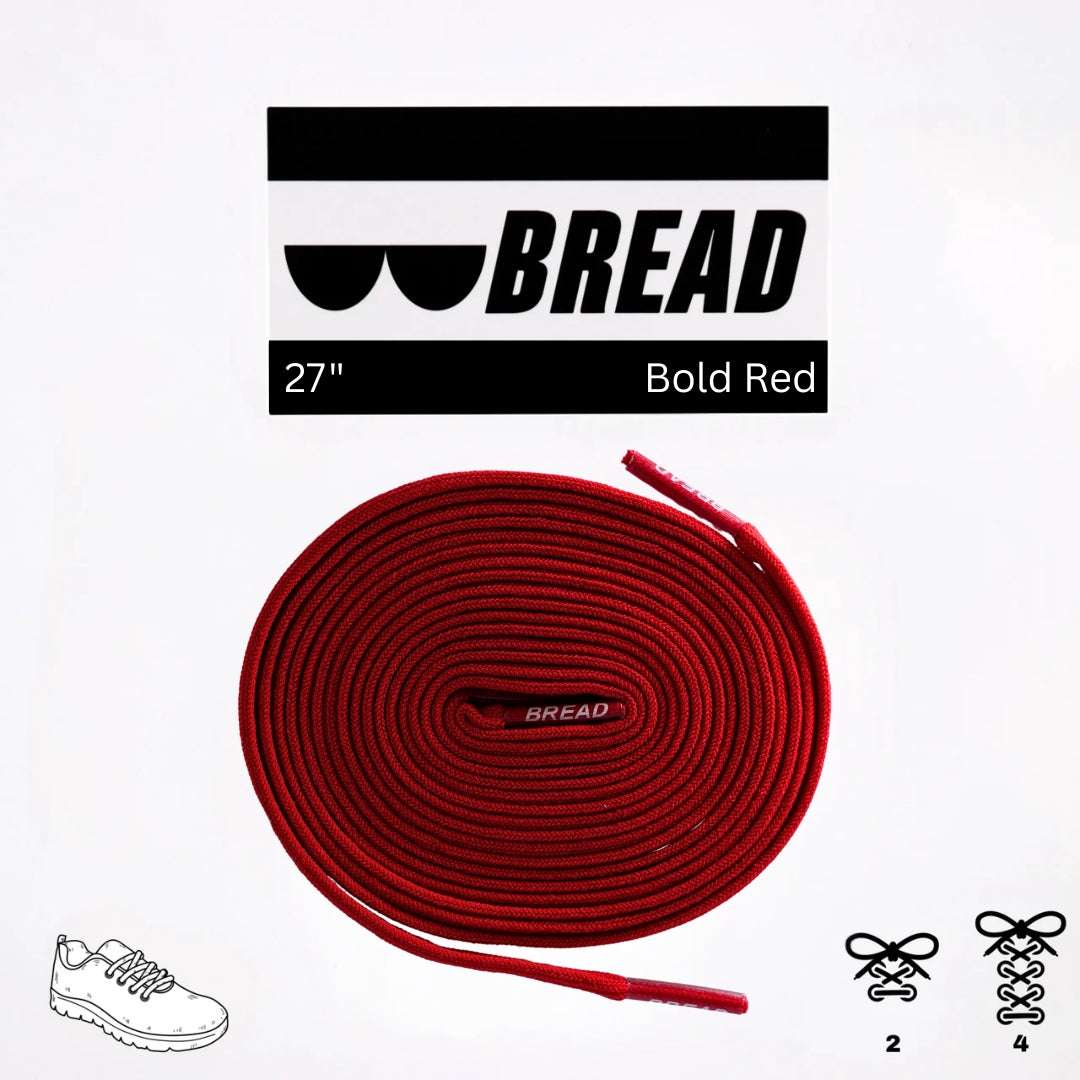 Palmarius Outdoors Bold Red Elastic Shoelace