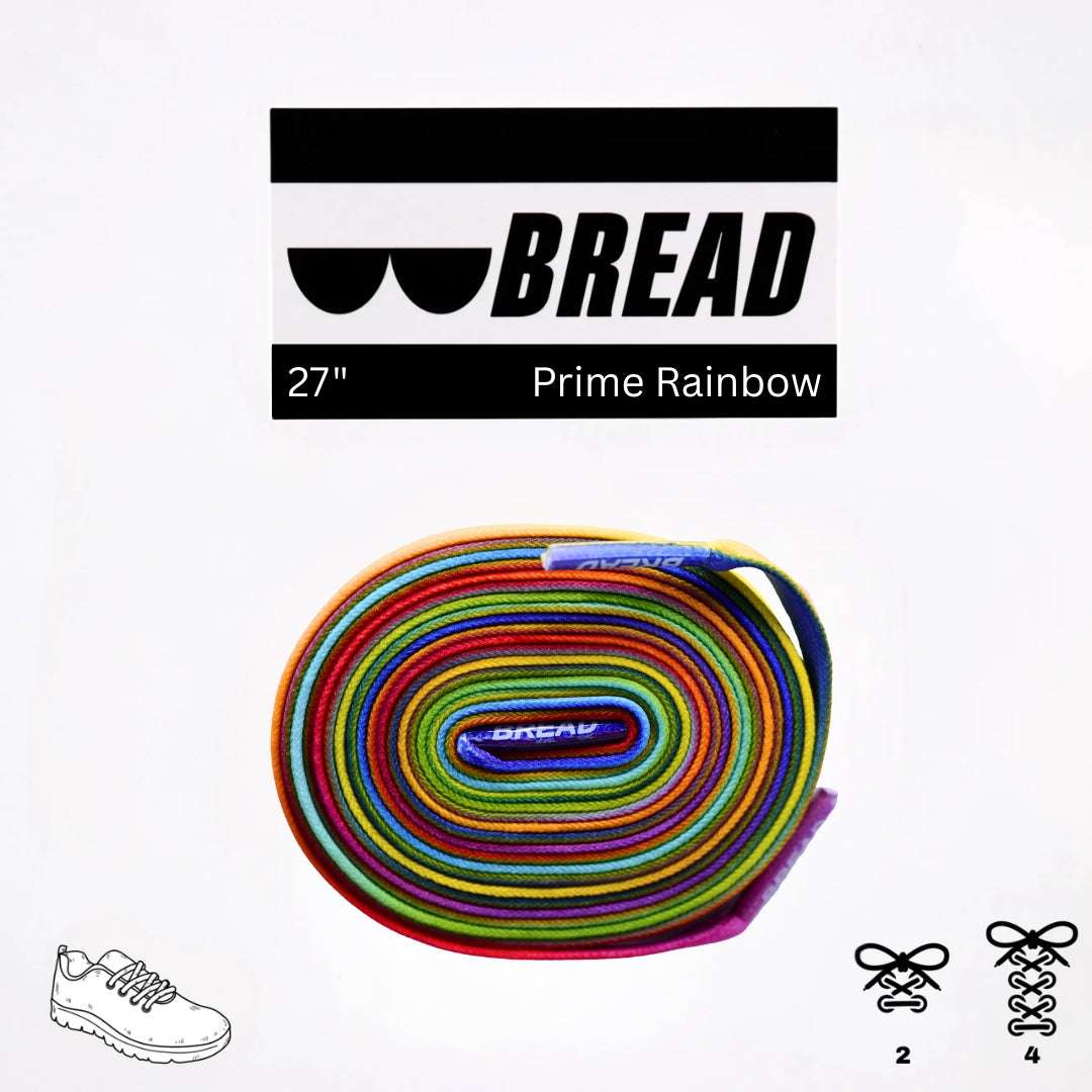 Palmarius Outdoors Prime Rainbow Elastic Shoelace