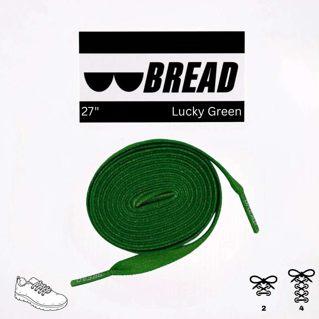 Palmarius Outdoors Lucky Green Elastic Shoelace
