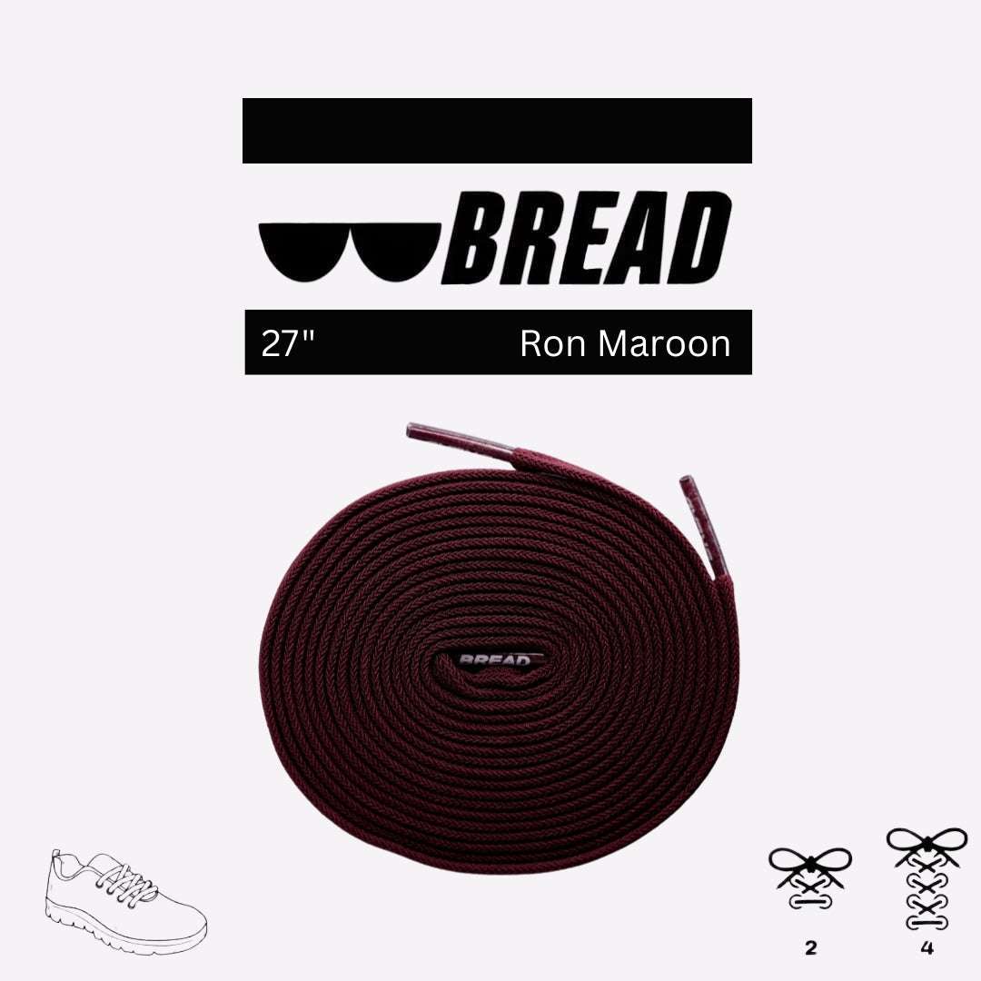 Palmarius Outdoors Ron Maroon Elastic Shoelace