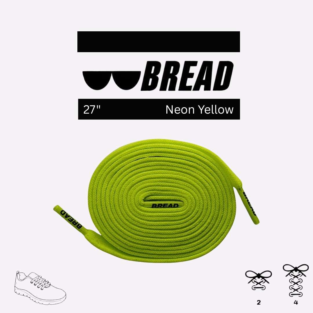 Palmarius Outdoors Neon Yellow Elastic Shoelace