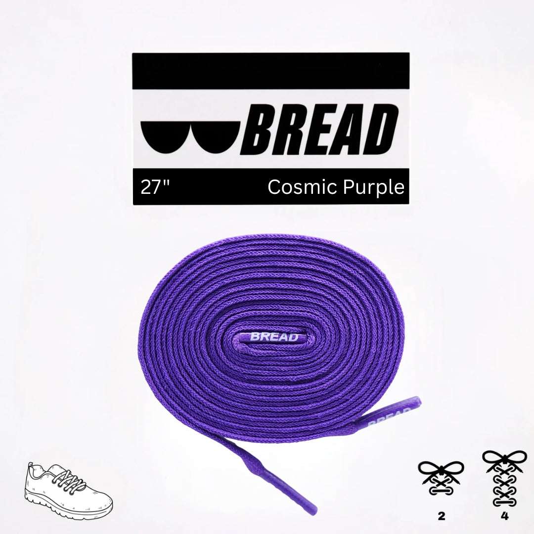 Palmarius Outdoors Cosmic Purple Elastic Shoelace
