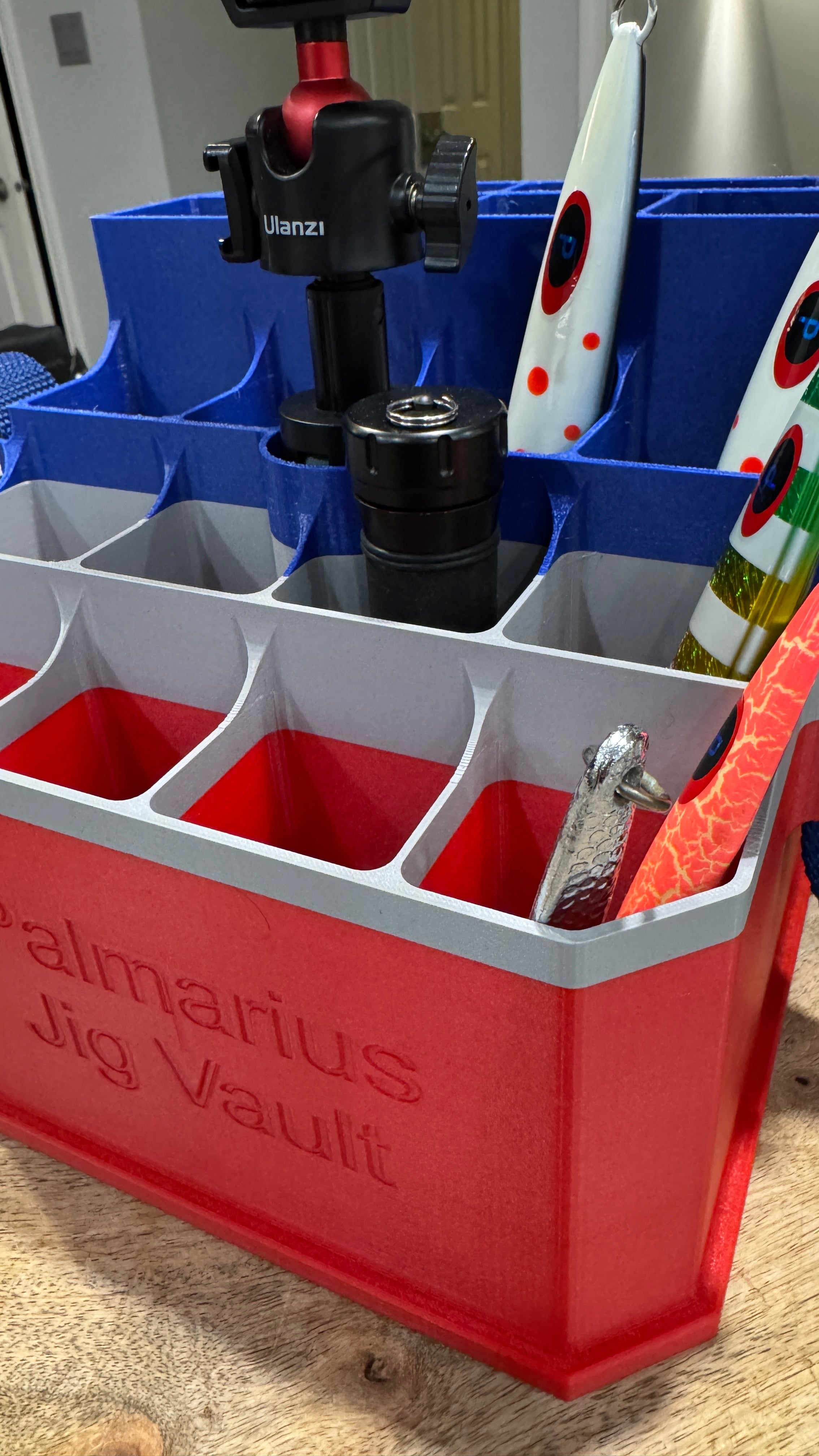 JigVault™ Square Jig Bucket Skeleton with Carry Strap