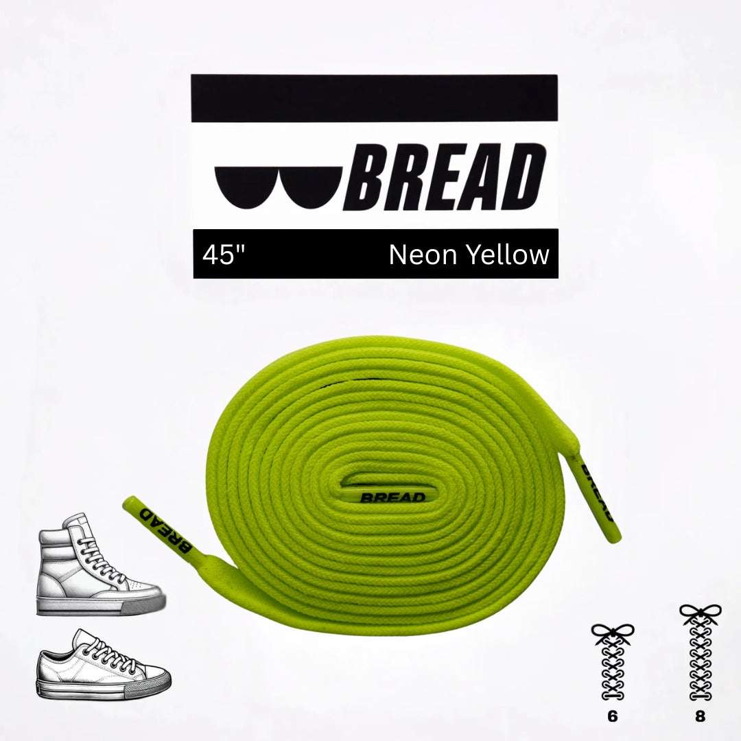 Palmarius Outdoors Neon Yellow Elastic Shoelace
