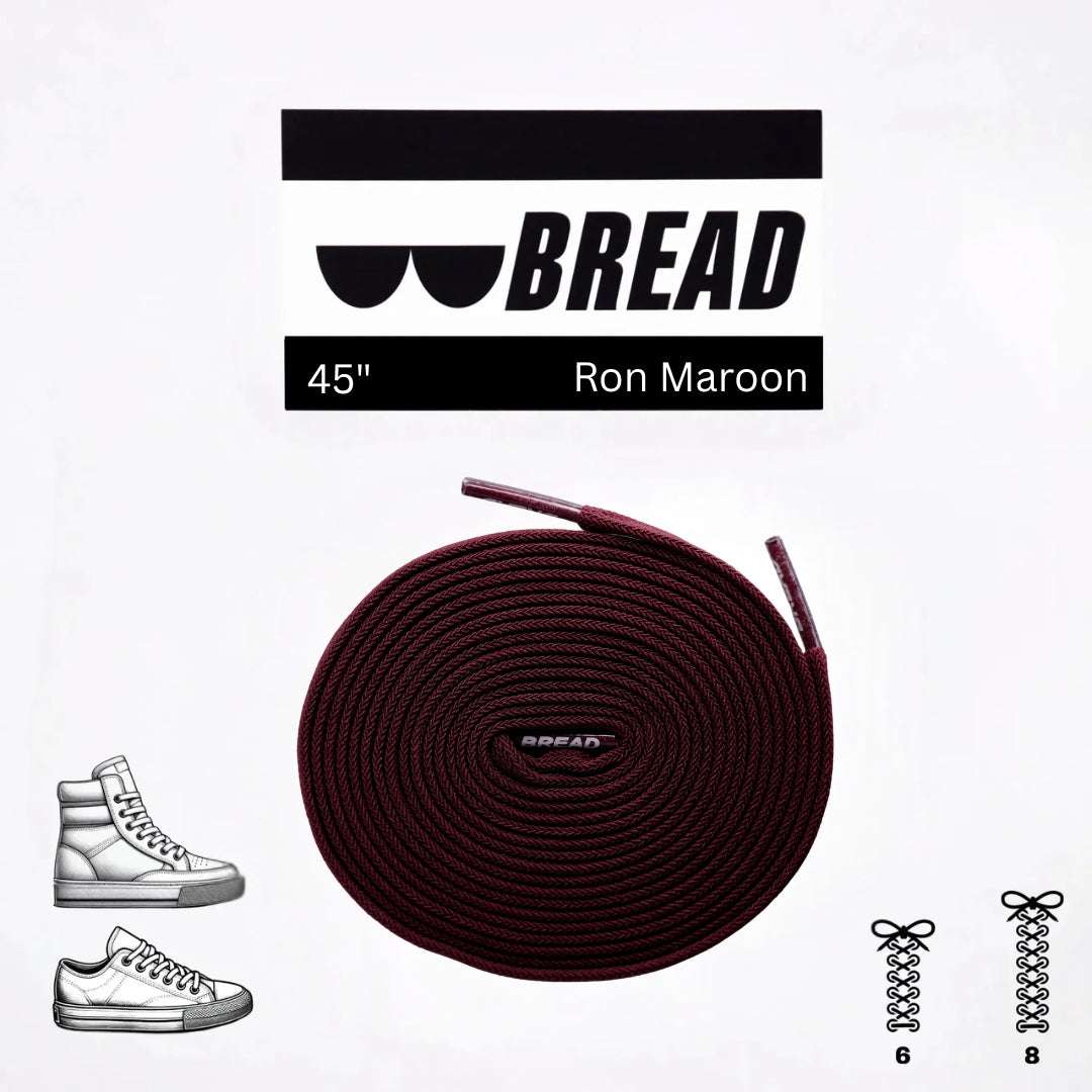 Palmarius Outdoors Ron Maroon Elastic Shoelace