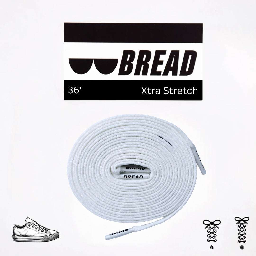 Palmarius Outdoors Cloud White Elastic Shoelace