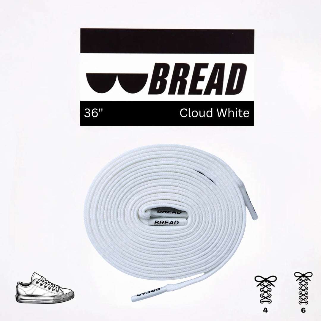Palmarius Outdoors Cloud White Elastic Shoelace
