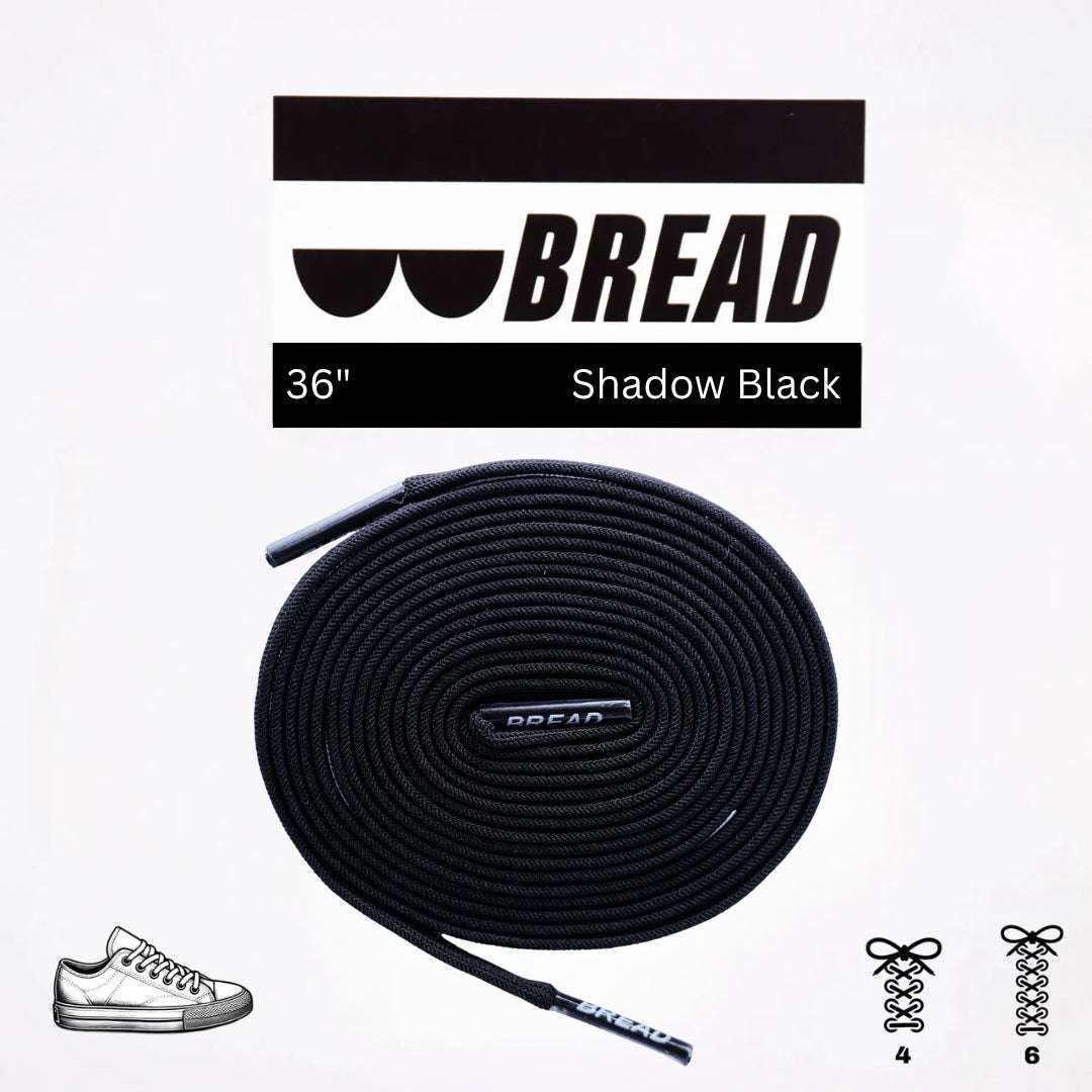 Palmarius Outdoors Shadow Black Elastic Shoelace