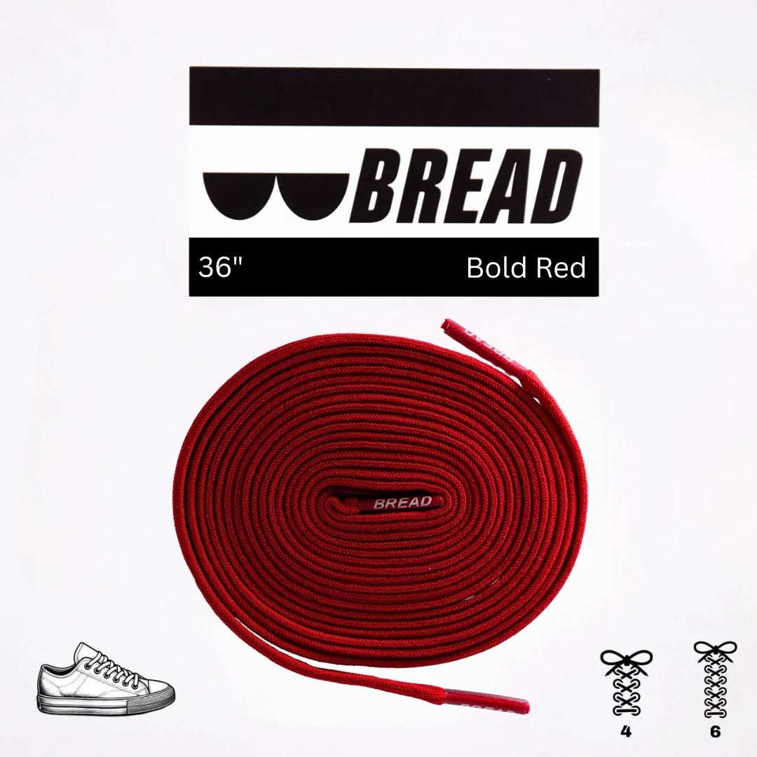 Palmarius Outdoors Bold Red Elastic Shoelace