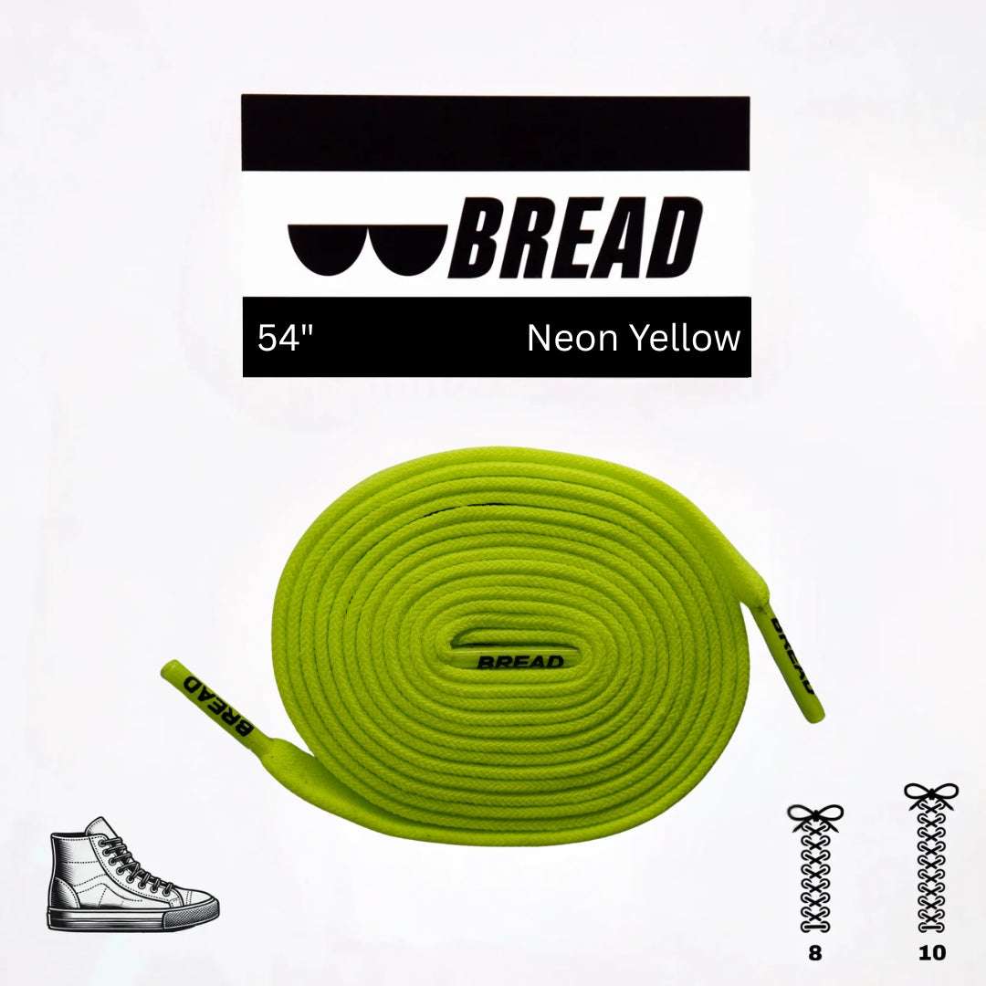 Palmarius Outdoors Neon Yellow Elastic Shoelace