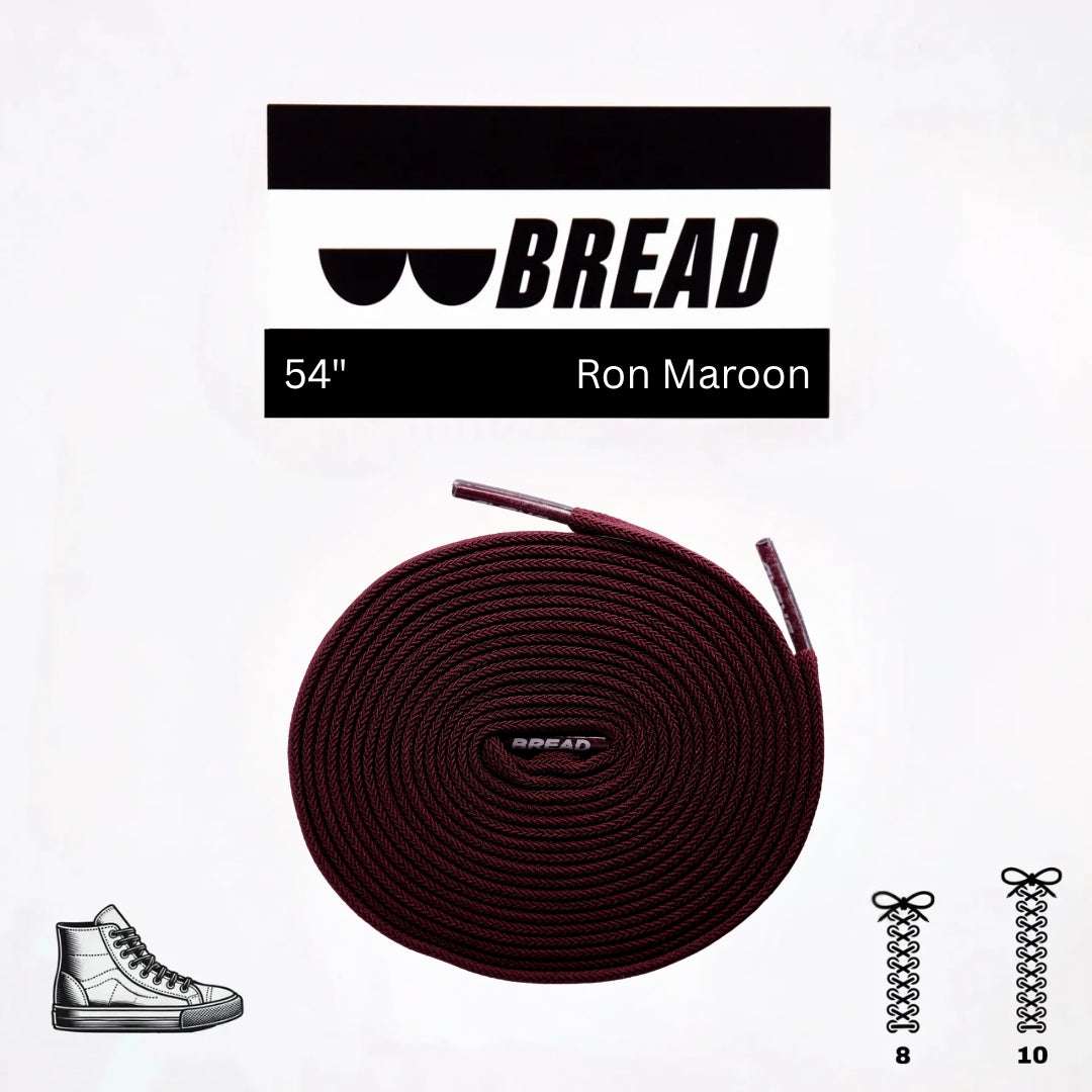 Palmarius Outdoors Ron Maroon Elastic Shoelace