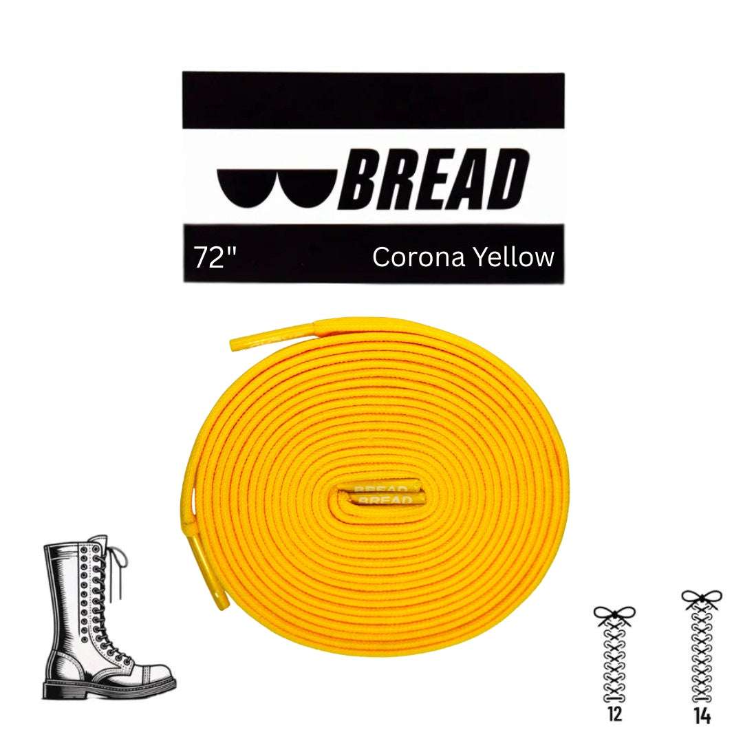 Palmarius Outdoors Corona Yellow Elastic Shoelace