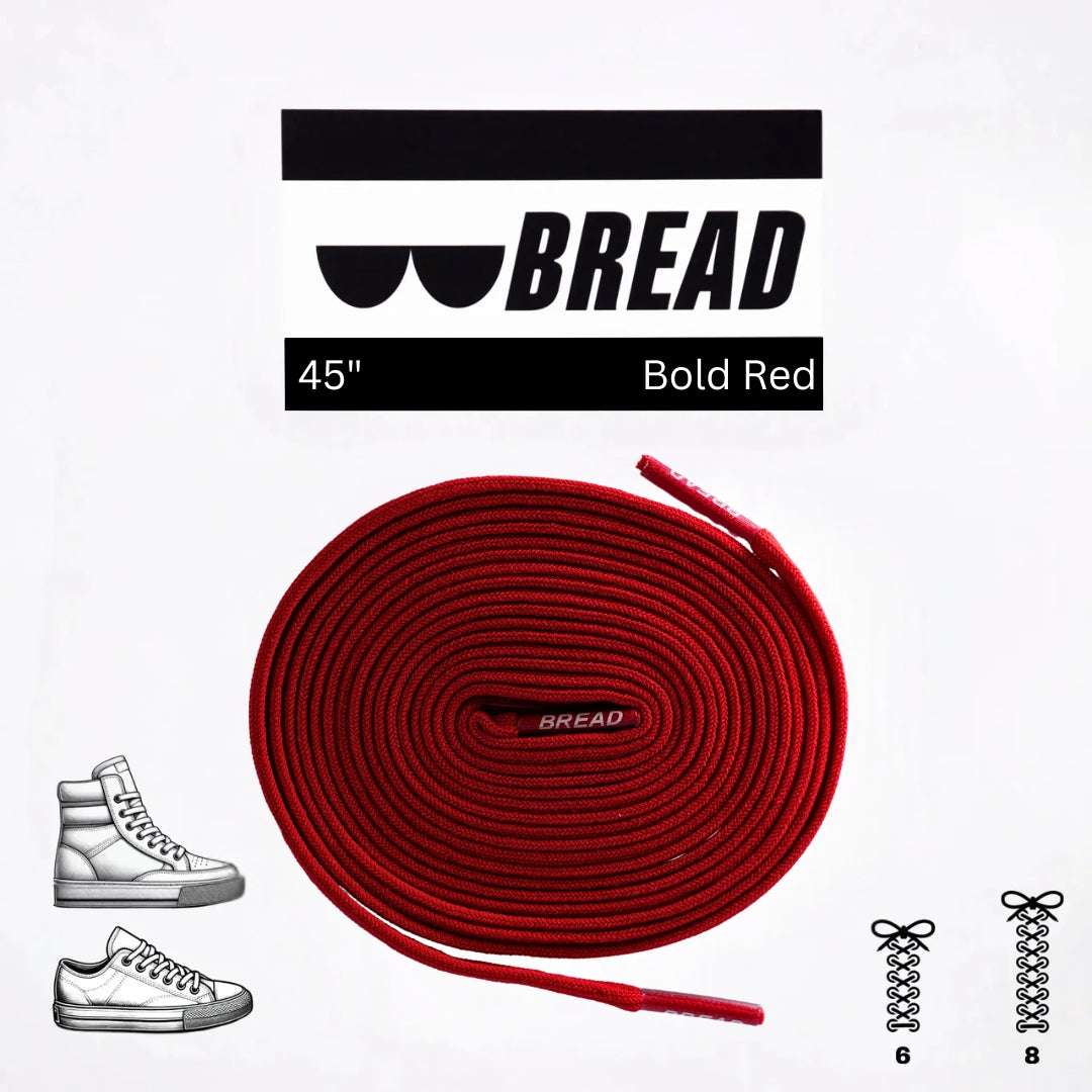 Palmarius Outdoors Bold Red Elastic Shoelace