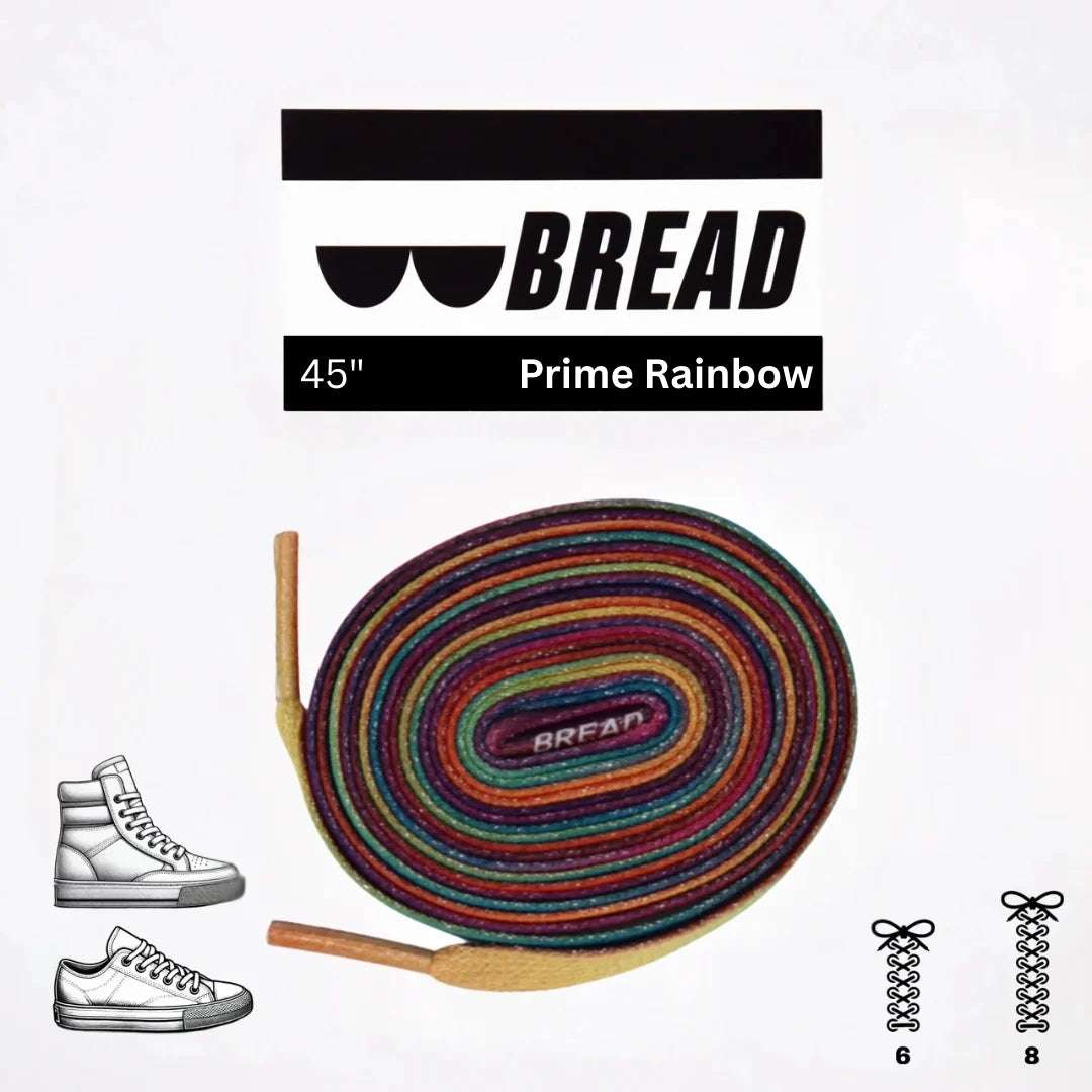 Palmarius Outdoors Prime Rainbow Elastic Shoelace