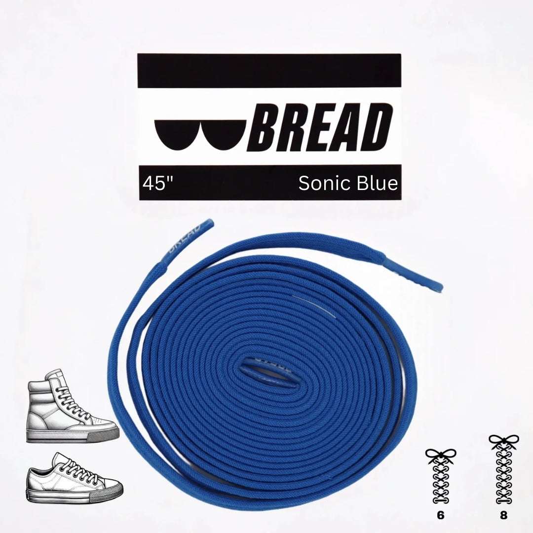 Palmarius Outdoors Sonic Blue Elastic Shoelace