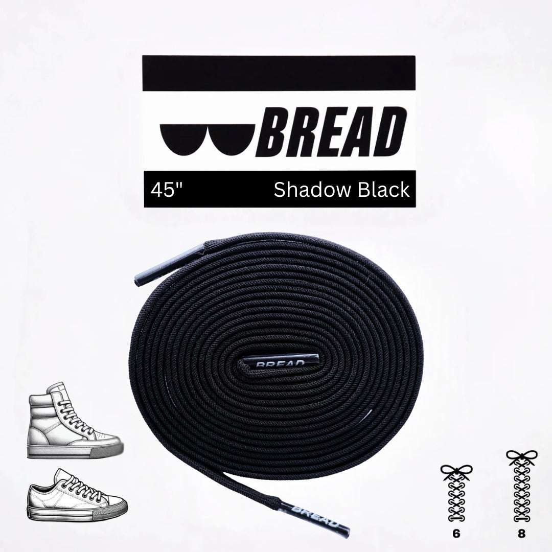 Palmarius Outdoors Shadow Black Elastic Shoelace