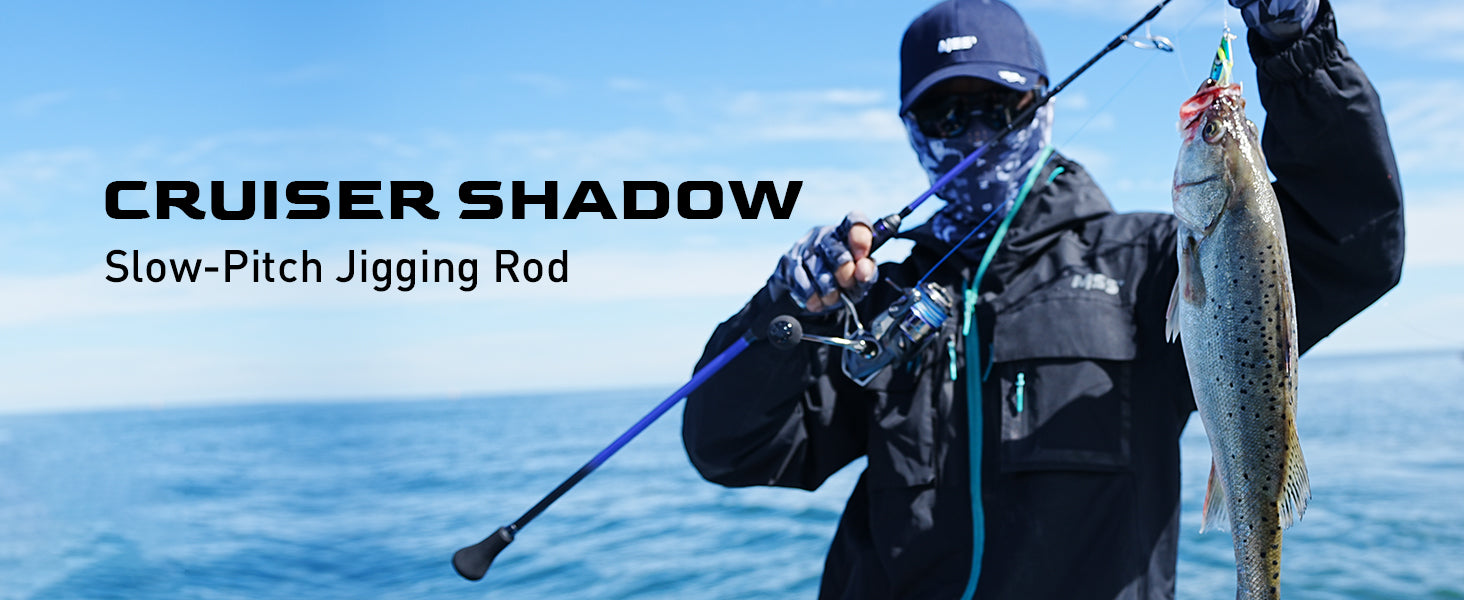 Cruiser Shadow Slow Jigging Rods by Handing