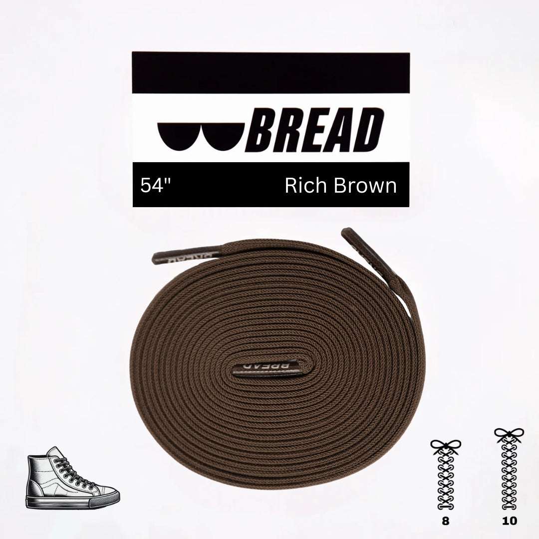 Palmarius Outdoors Rich Brown Elastic Shoelace