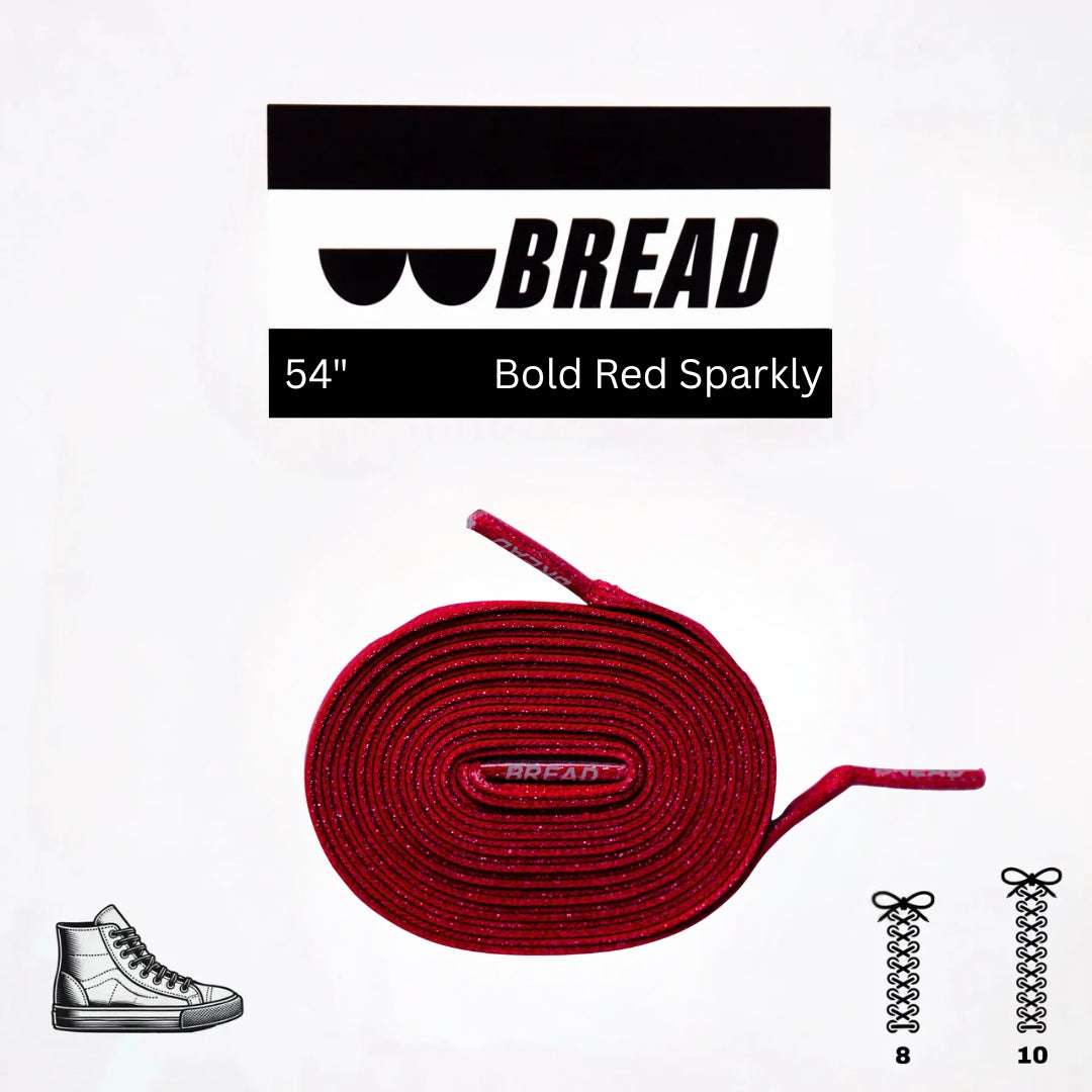 Palmarius Outdoors Bold Red Elastic Shoelace