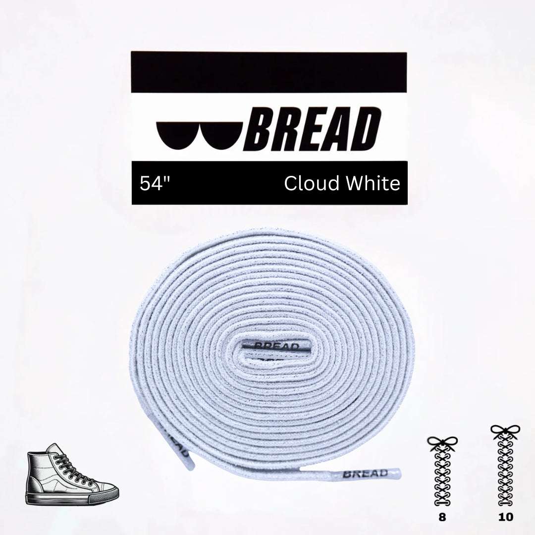 Palmarius Outdoors Cloud White Elastic Shoelace