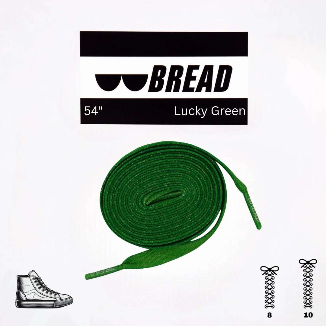 Palmarius Outdoors Lucky Green Elastic Shoelace