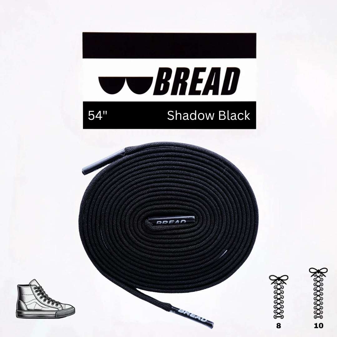Palmarius Outdoors Shadow Black Elastic Shoelace