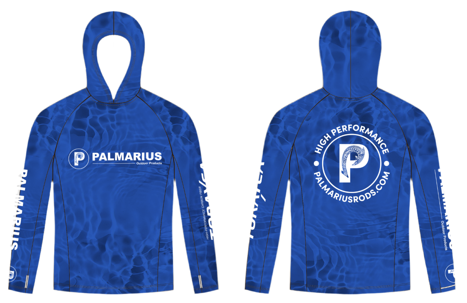 Palmarius Long Sleeve Offshore Kwik-Dry Hoodie SPF 50