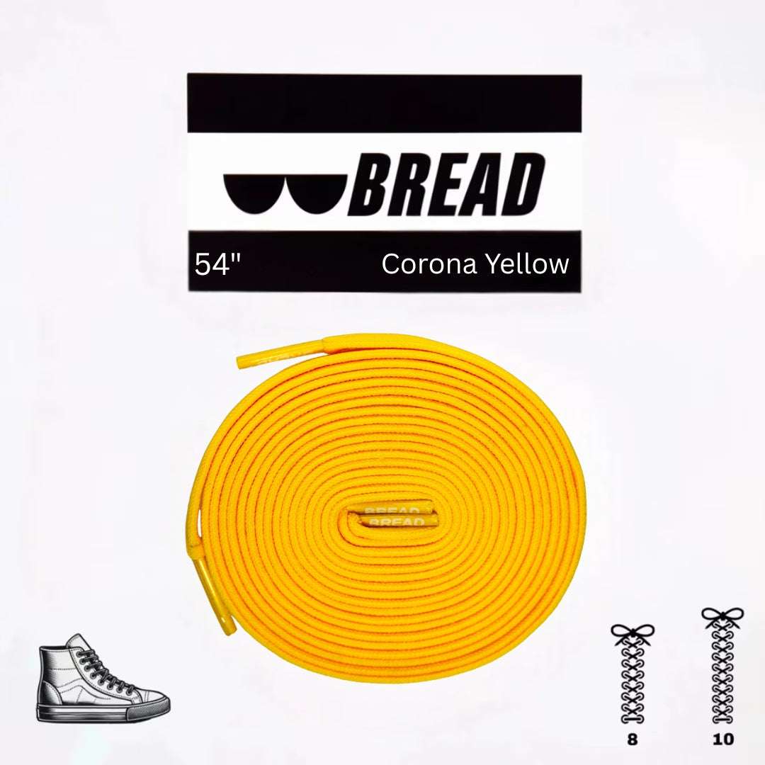 Palmarius Outdoors Corona Yellow Elastic Shoelace