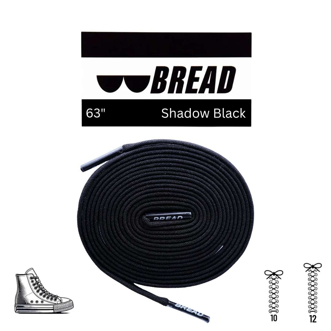 Palmarius Outdoors Shadow Black Elastic Shoelace