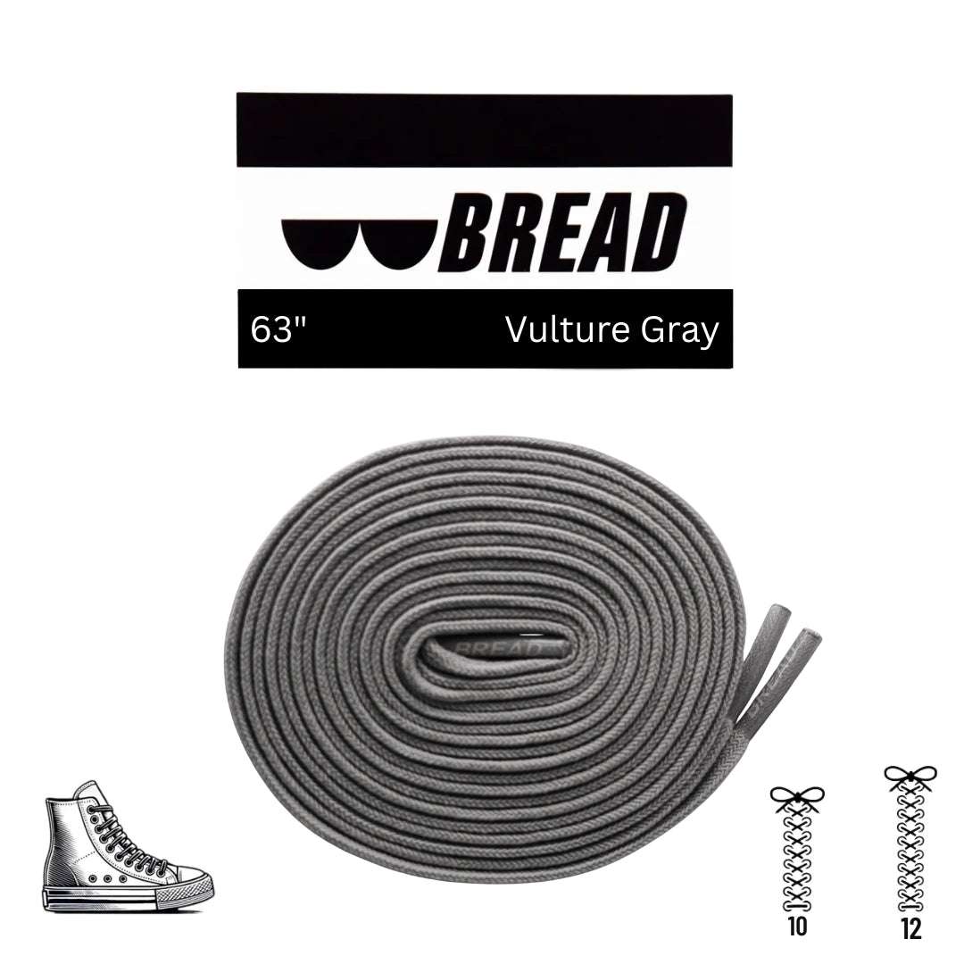 Palmarius Outdoors Vulture Gray Elastic Shoelace