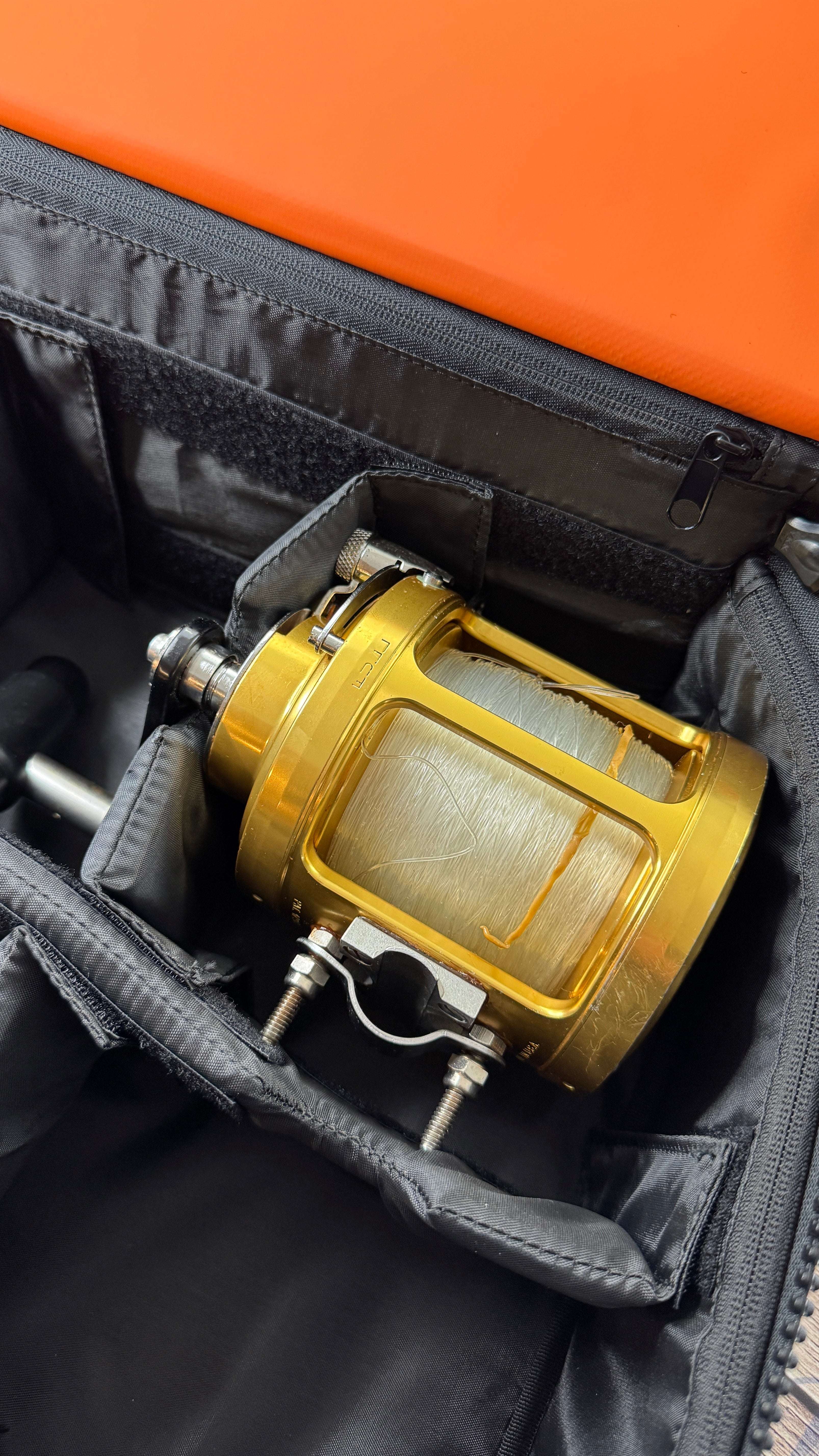 Palmarius Outdoors New! 2026 Reel Case XL Bundle w 6 reel covers Fishing Tackle