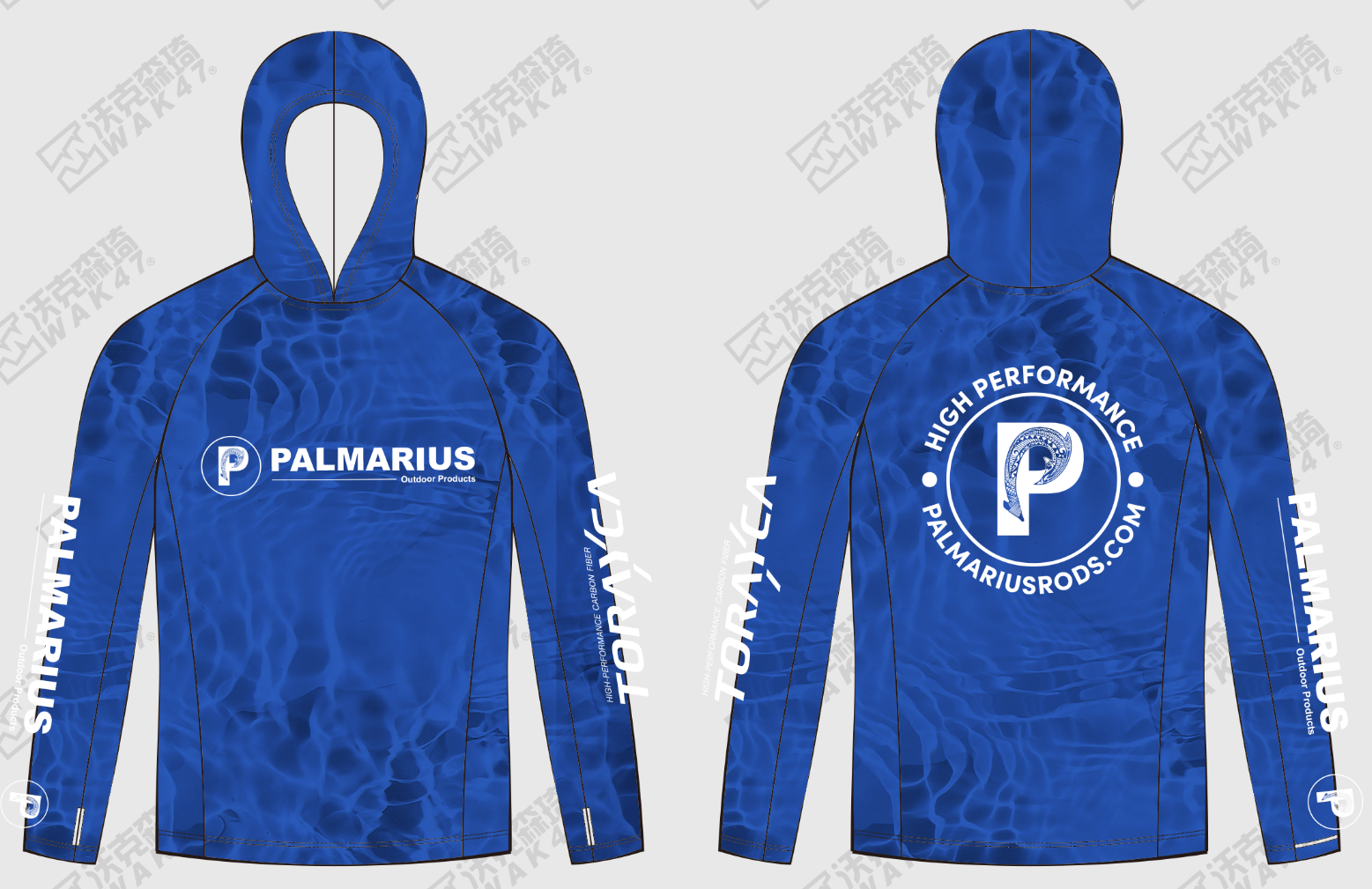 Palmarius Long Sleeve Offshore Kwik-Dry Hoodie SPF 50