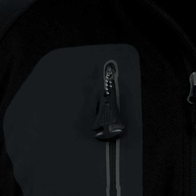 Palmarius Outdoors Line Cutterz Ceramic Blade Zipper Pull - Blaze Orange Zipper Pull