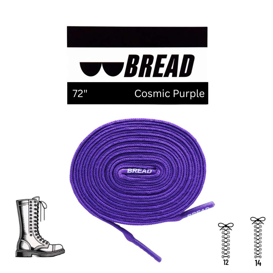 Palmarius Outdoors Cosmic Purple Elastic Shoelace