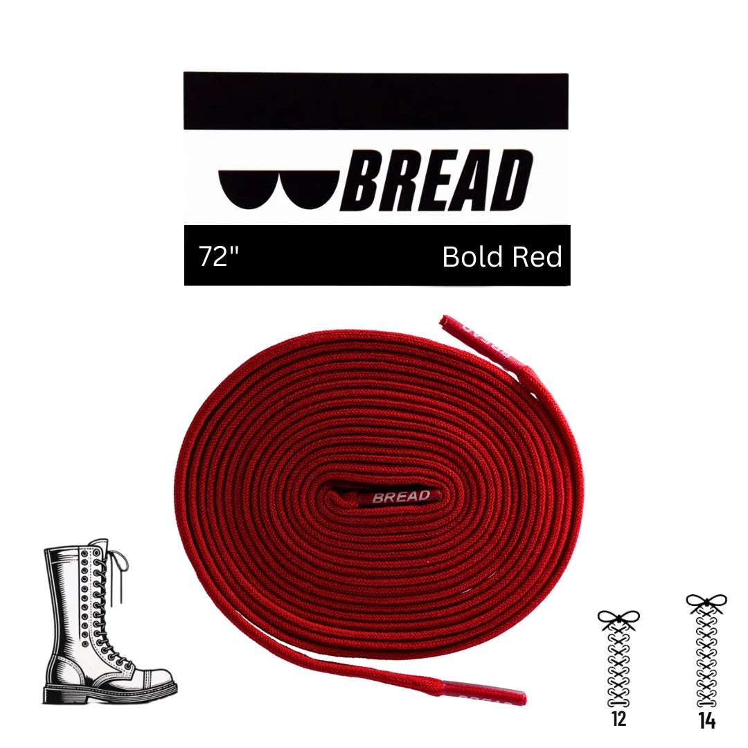 Palmarius Outdoors Bold Red Elastic Shoelace