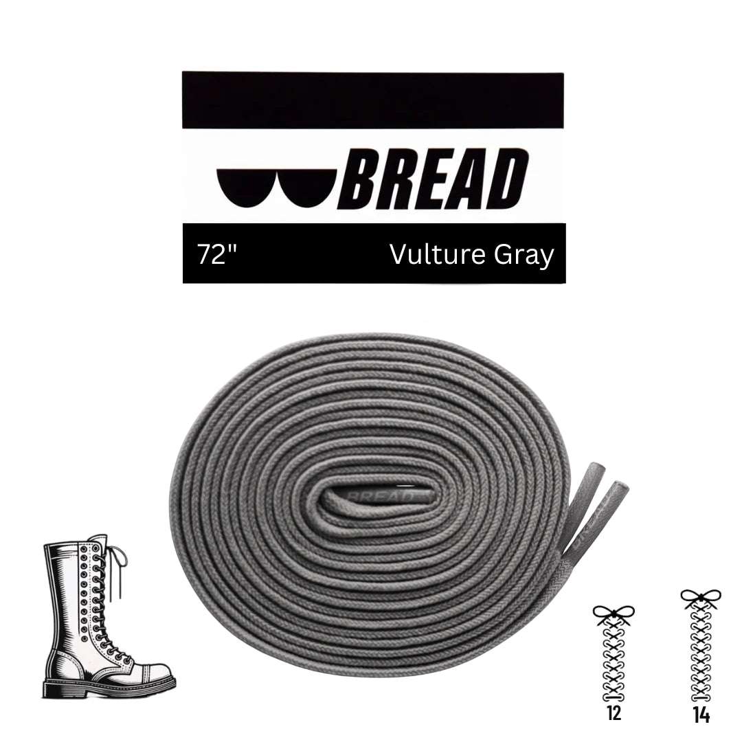 Palmarius Outdoors Vulture Gray Elastic Shoelace