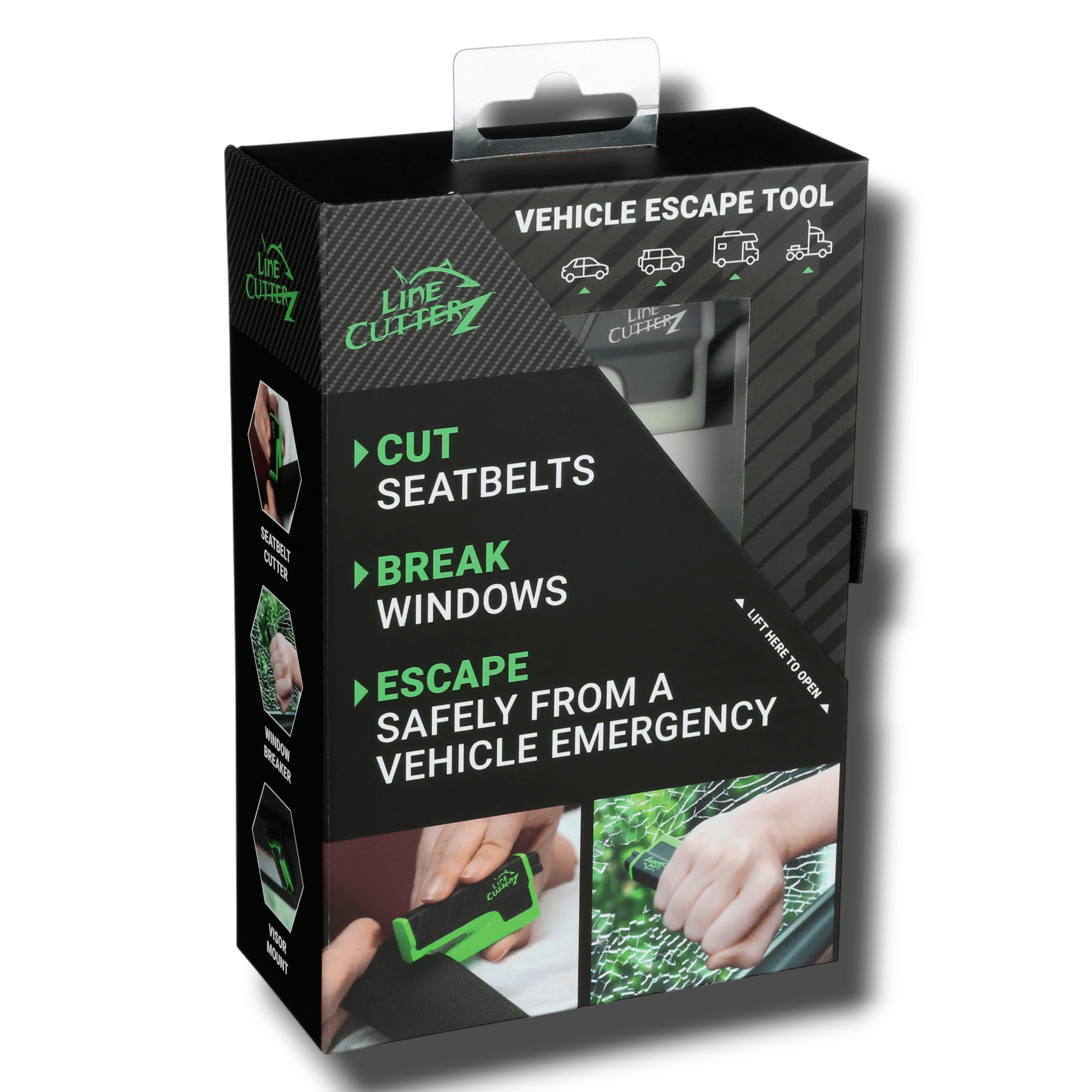 Palmarius Outdoors Line Cutterz "VET" Vehicle Escape Tool Cutter Tool