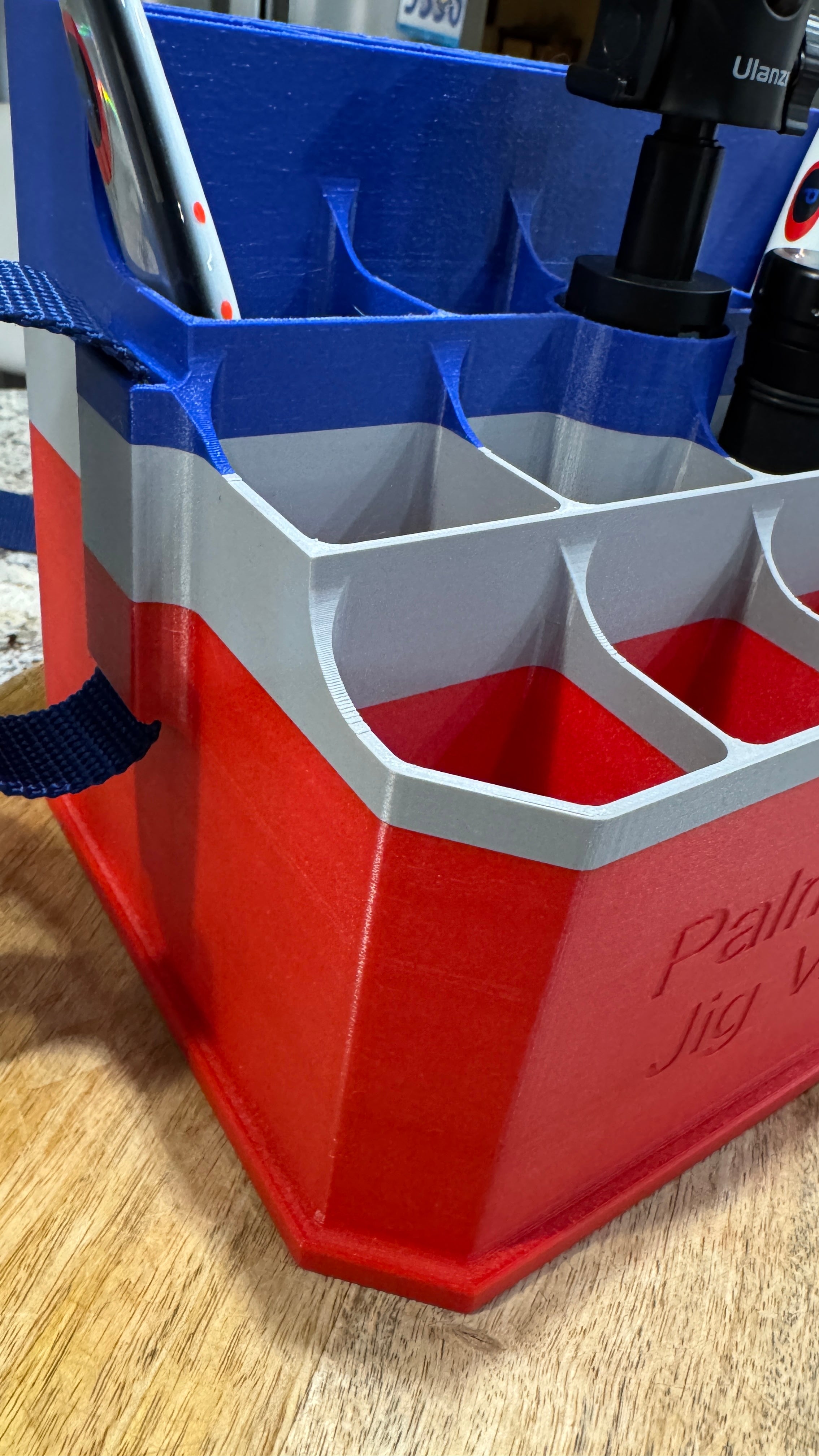 JigVault™ Square Jig Bucket Skeleton with Carry Strap