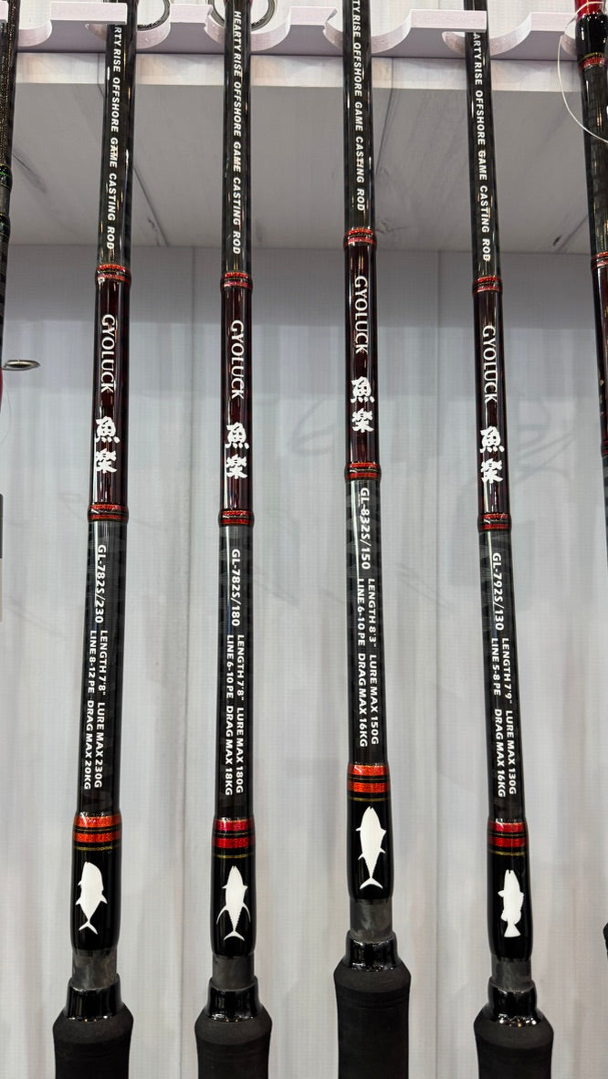 Hearty Rise Gyoluck Popping Rods