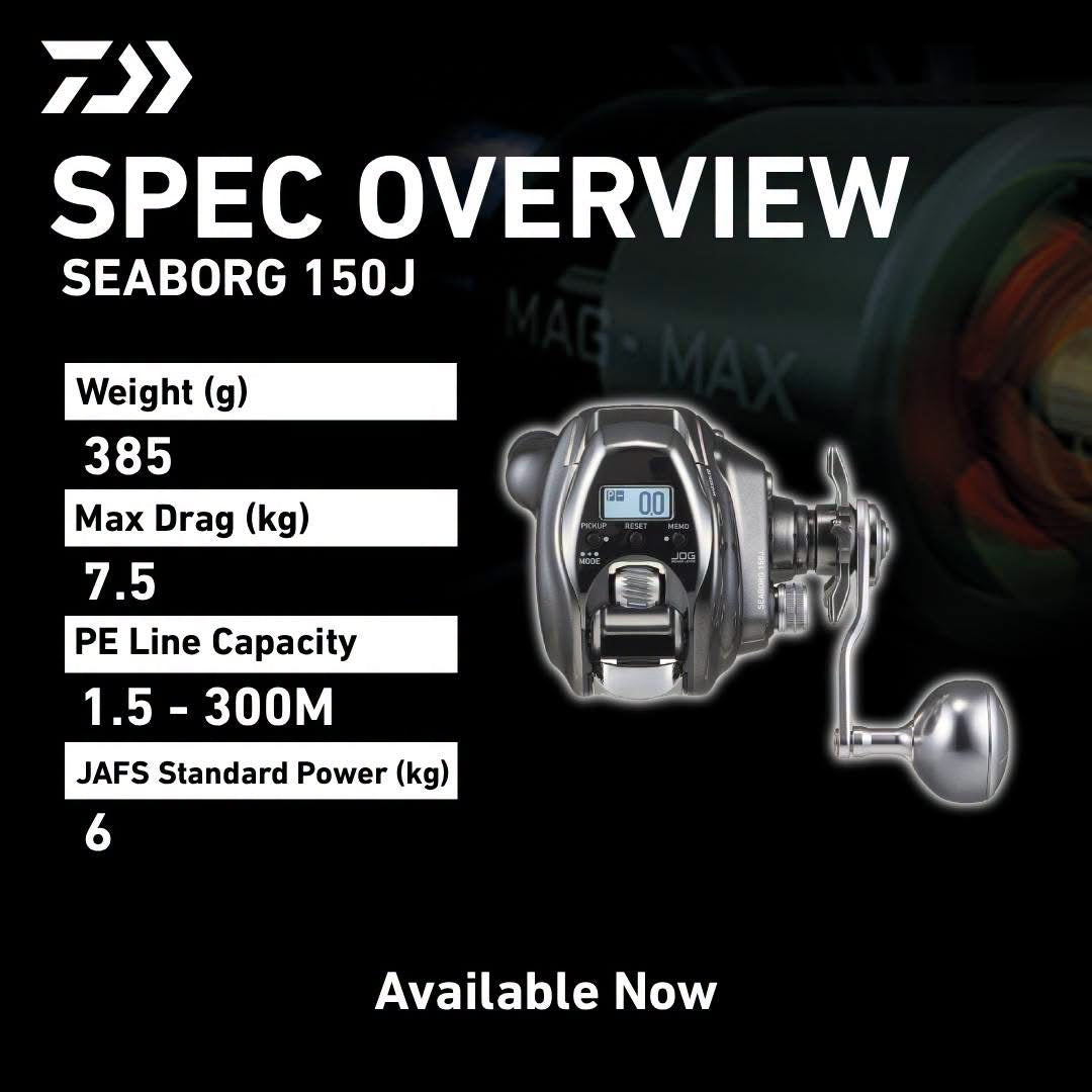 Daiwa Seaborg 150J Electric Reel
