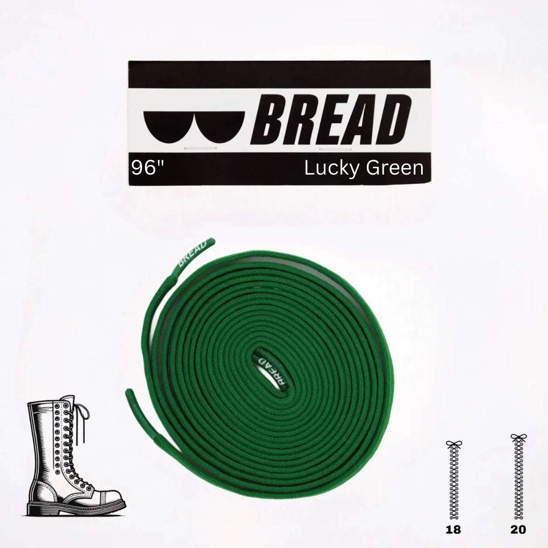 Palmarius Outdoors Lucky Green Elastic Shoelace