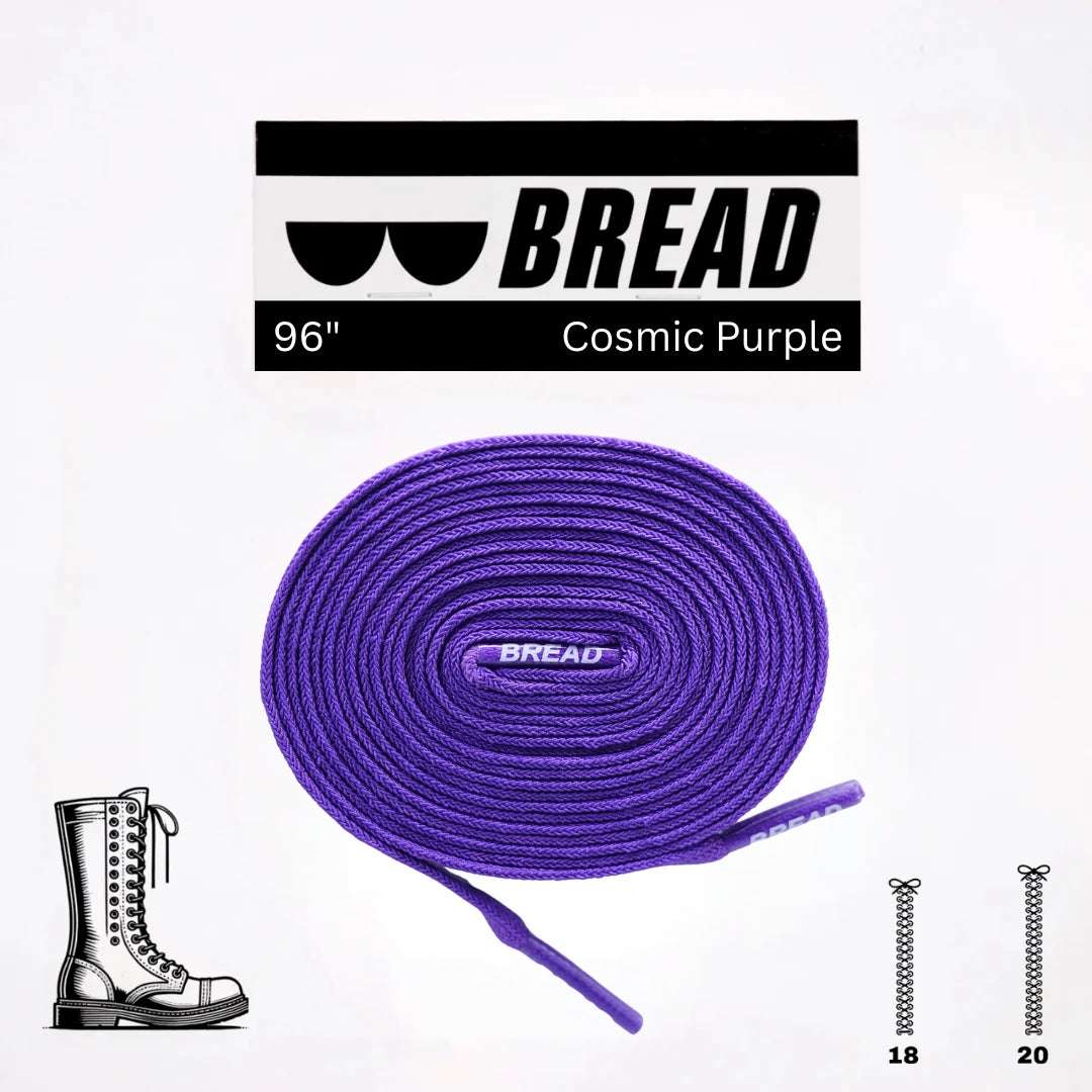 Palmarius Outdoors Cosmic Purple Elastic Shoelace