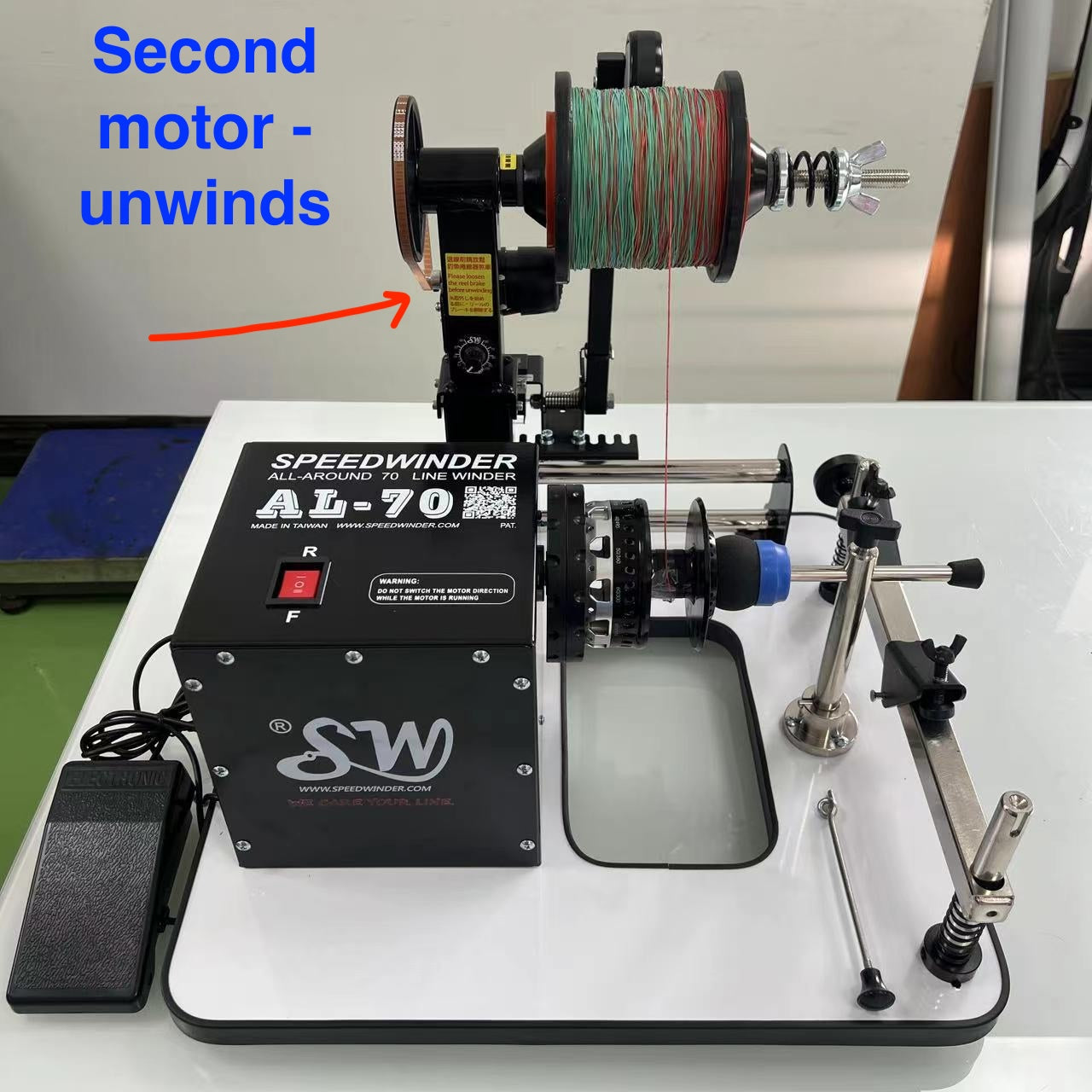 SpeedWinder AL-70 Plus Line Winder | Palmarius Outdoor Products