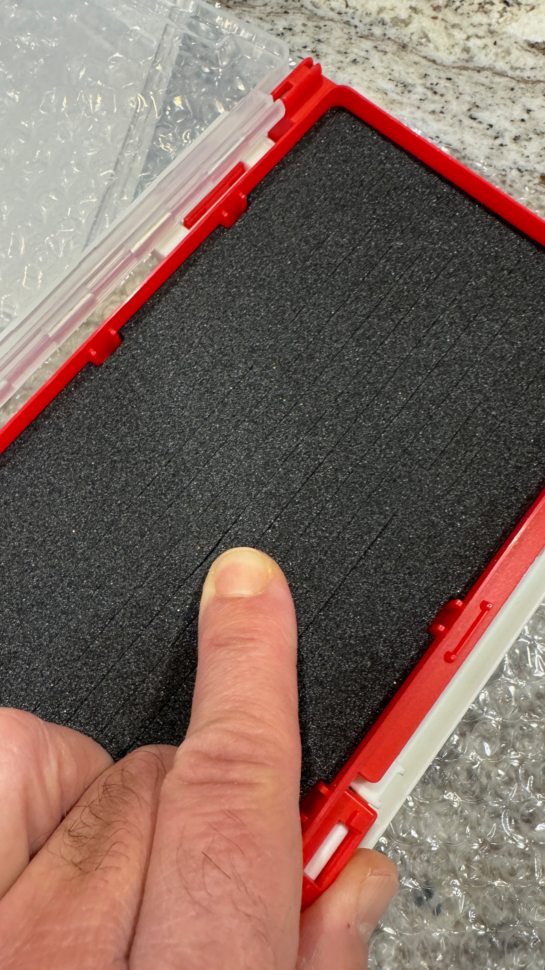 Assist hook organizer box