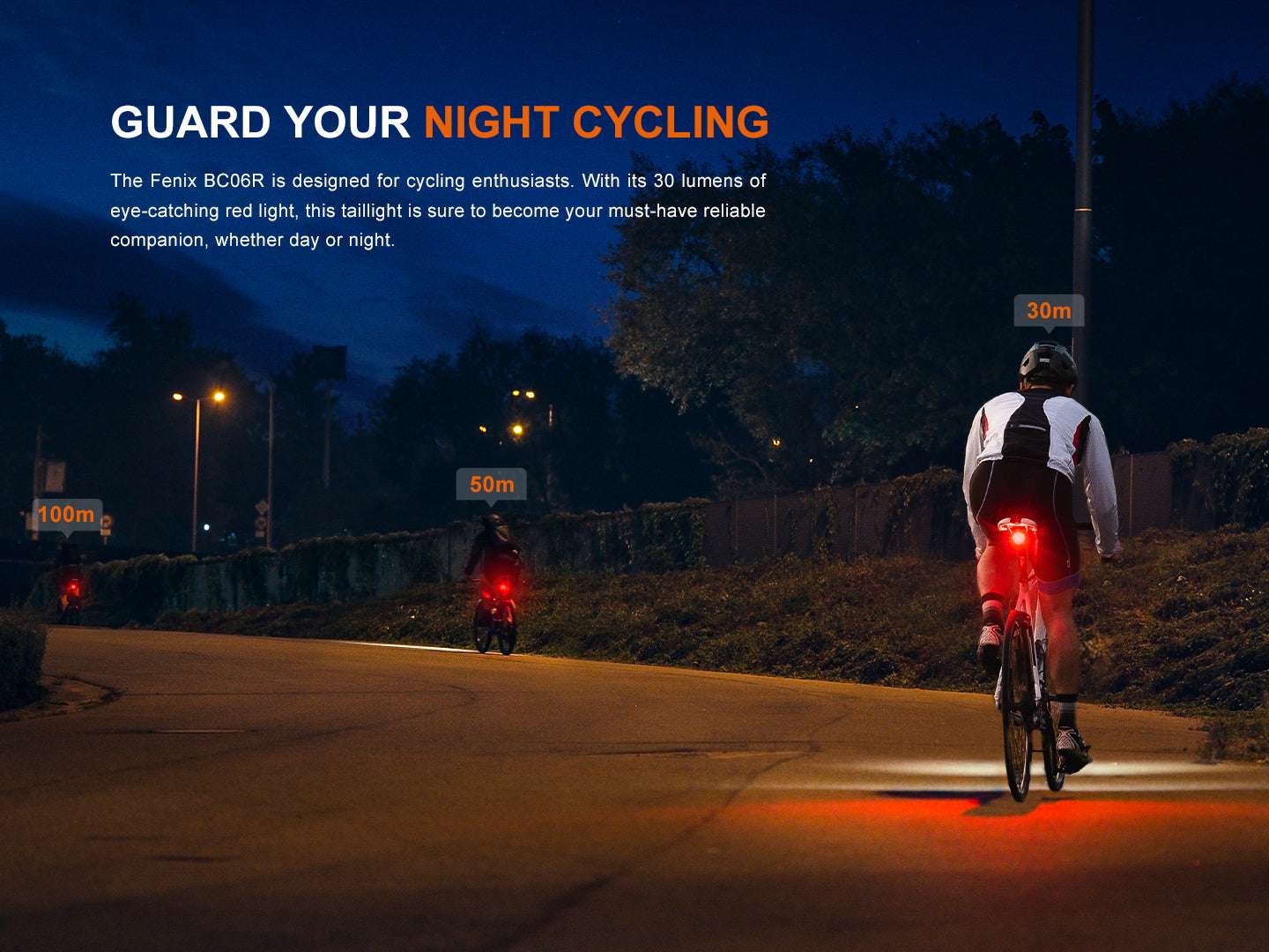 Palmarius Outdoors Fenix BC06R Smart-Brake Bicycle Taillight Bike Light