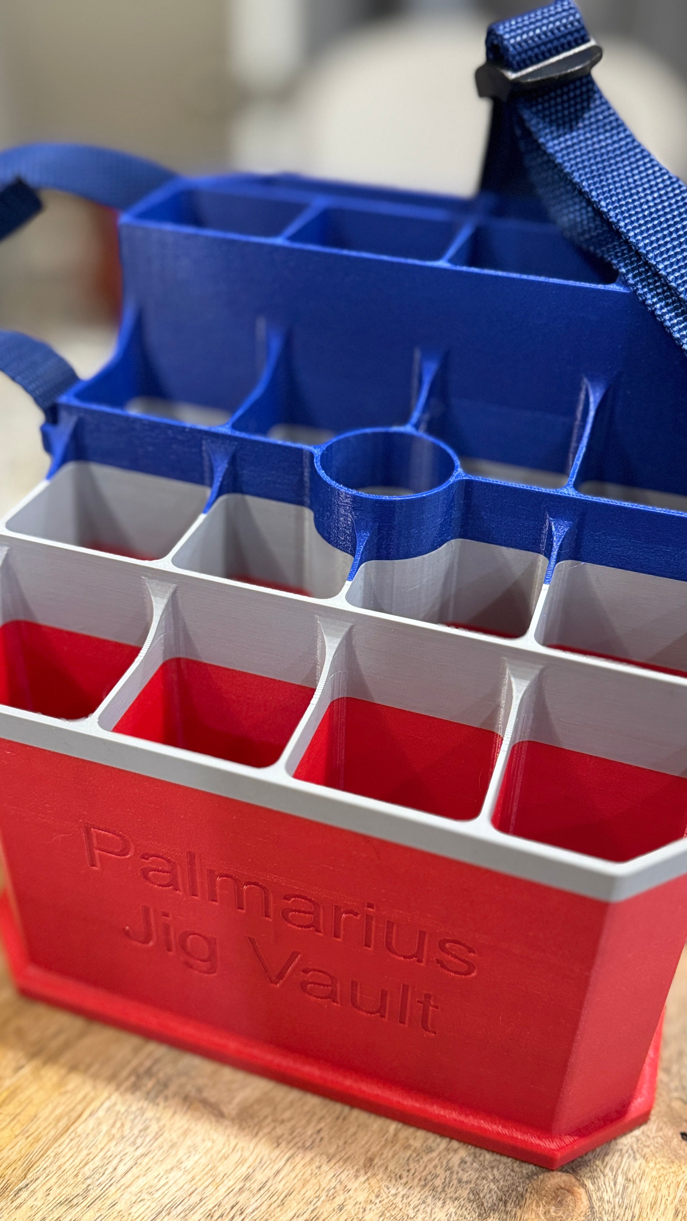 JigVault™ Square Jig Bucket Skeleton with Carry Strap